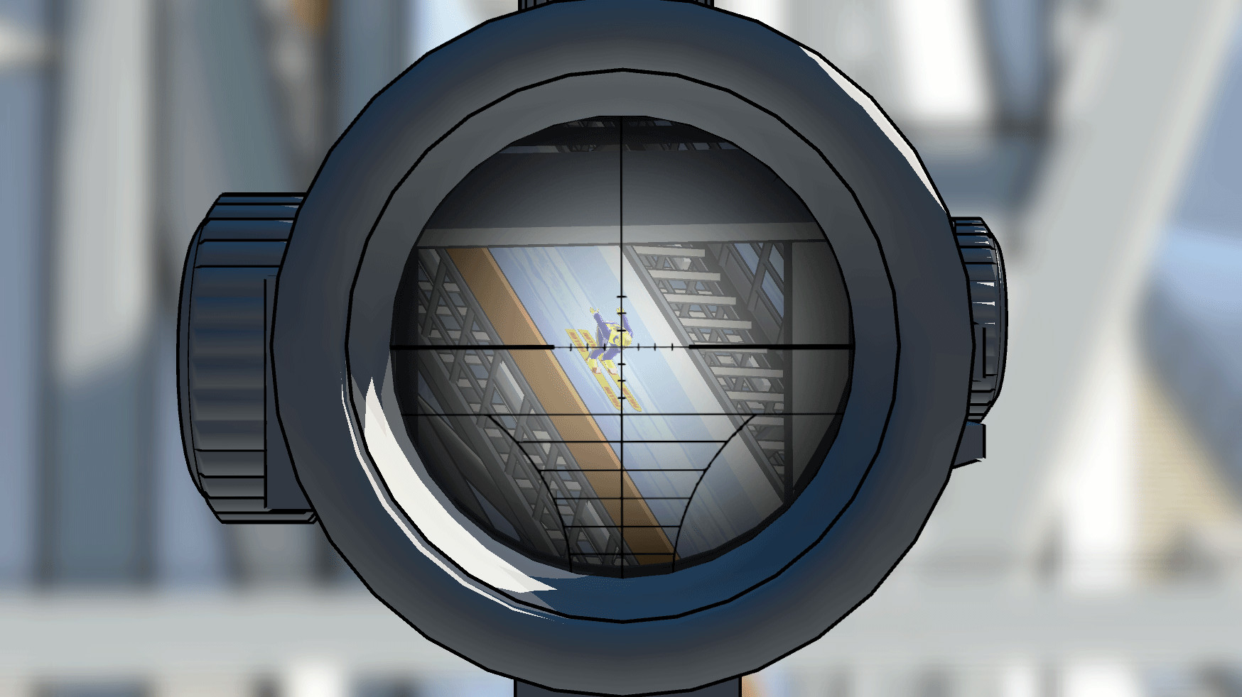 Скриншот: Ski Sniper