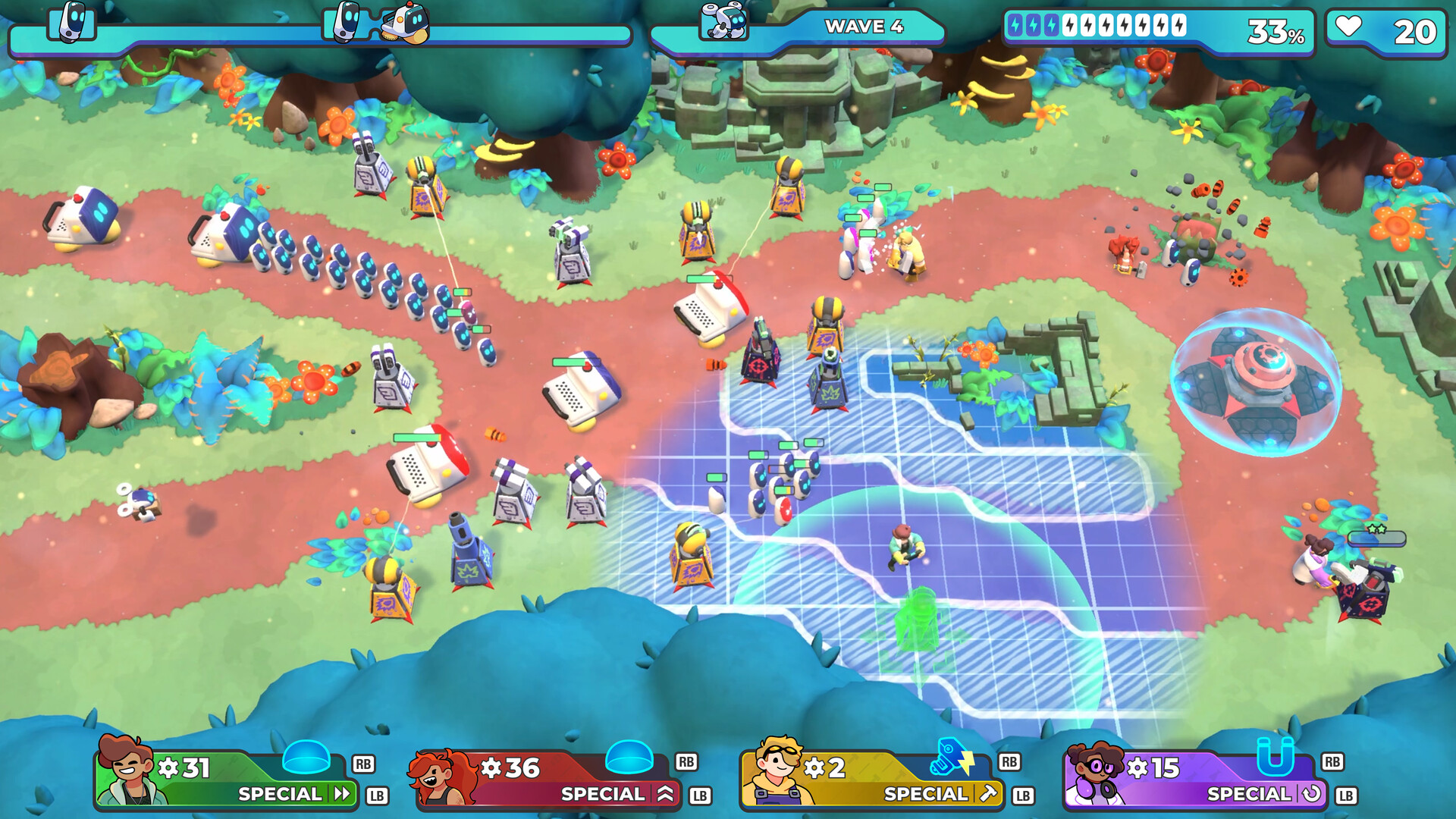 Скриншот: Bish Bash Bots