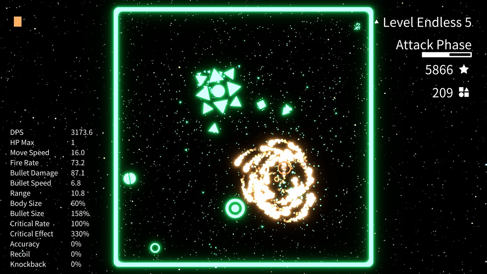 Скриншот: Geometry Arena