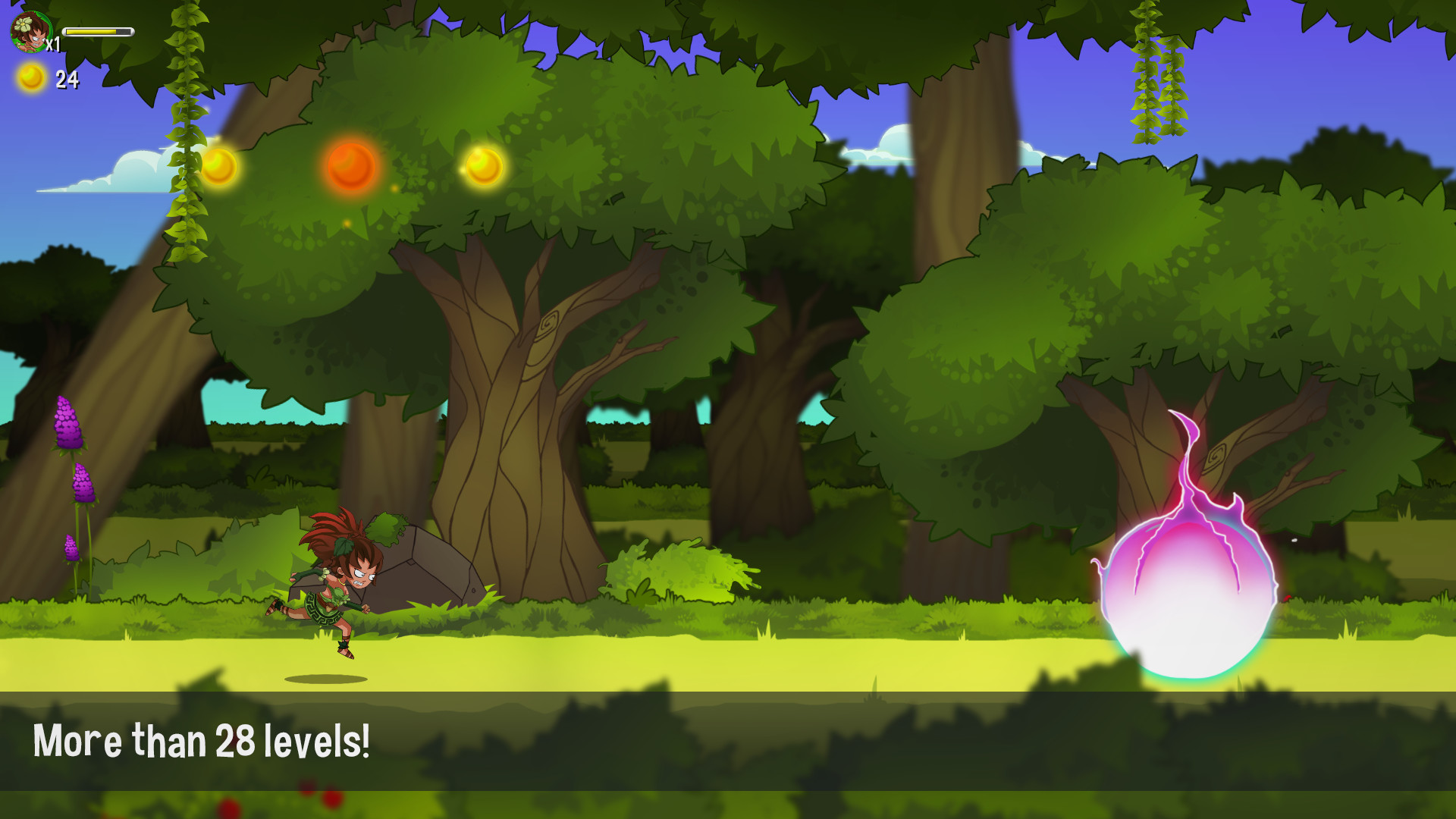 Скриншот: Running Gods