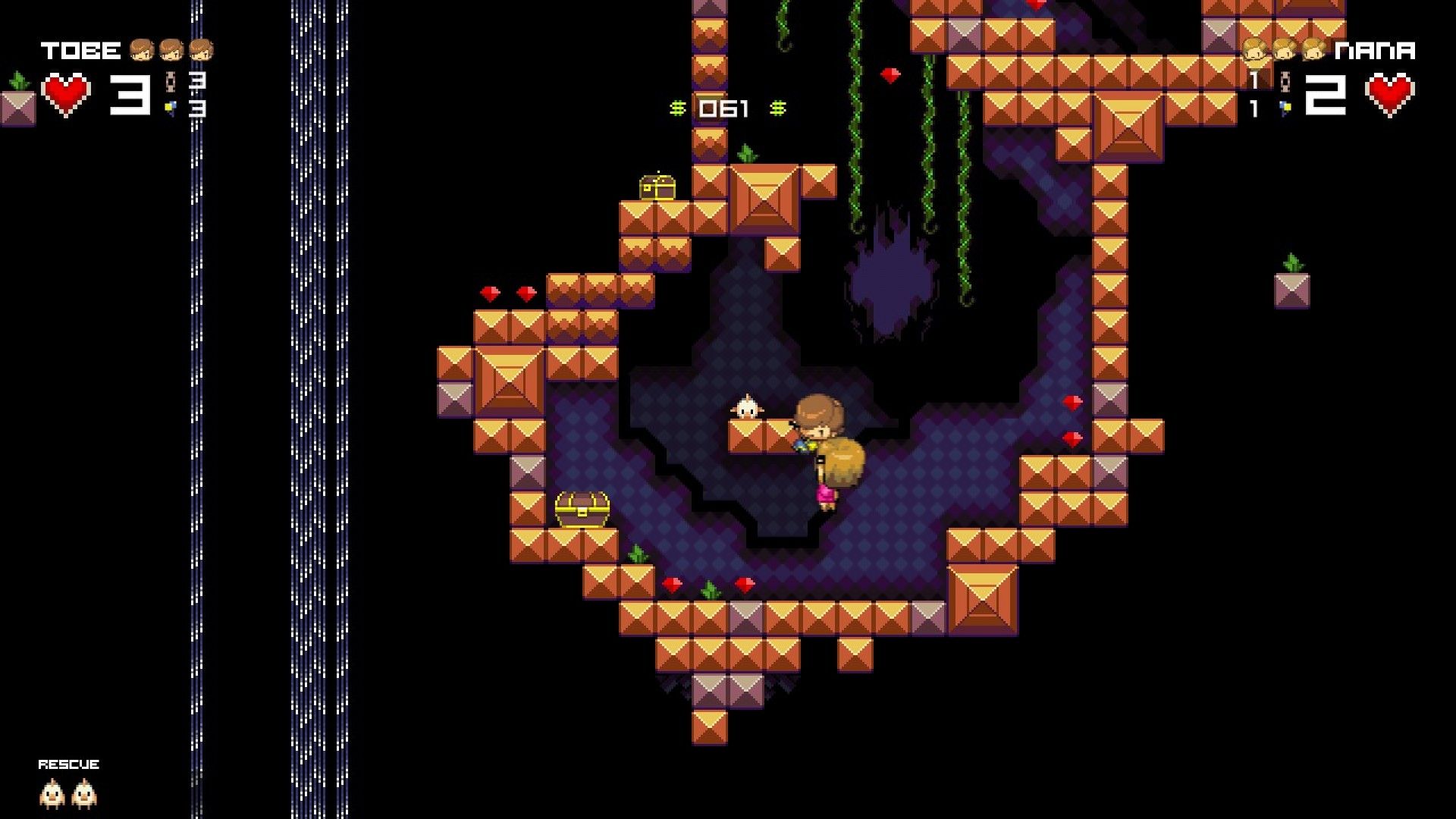 Скриншот: Tobe's Vertical Adventure