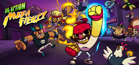 Обложка: Big Action Mega Fight!
