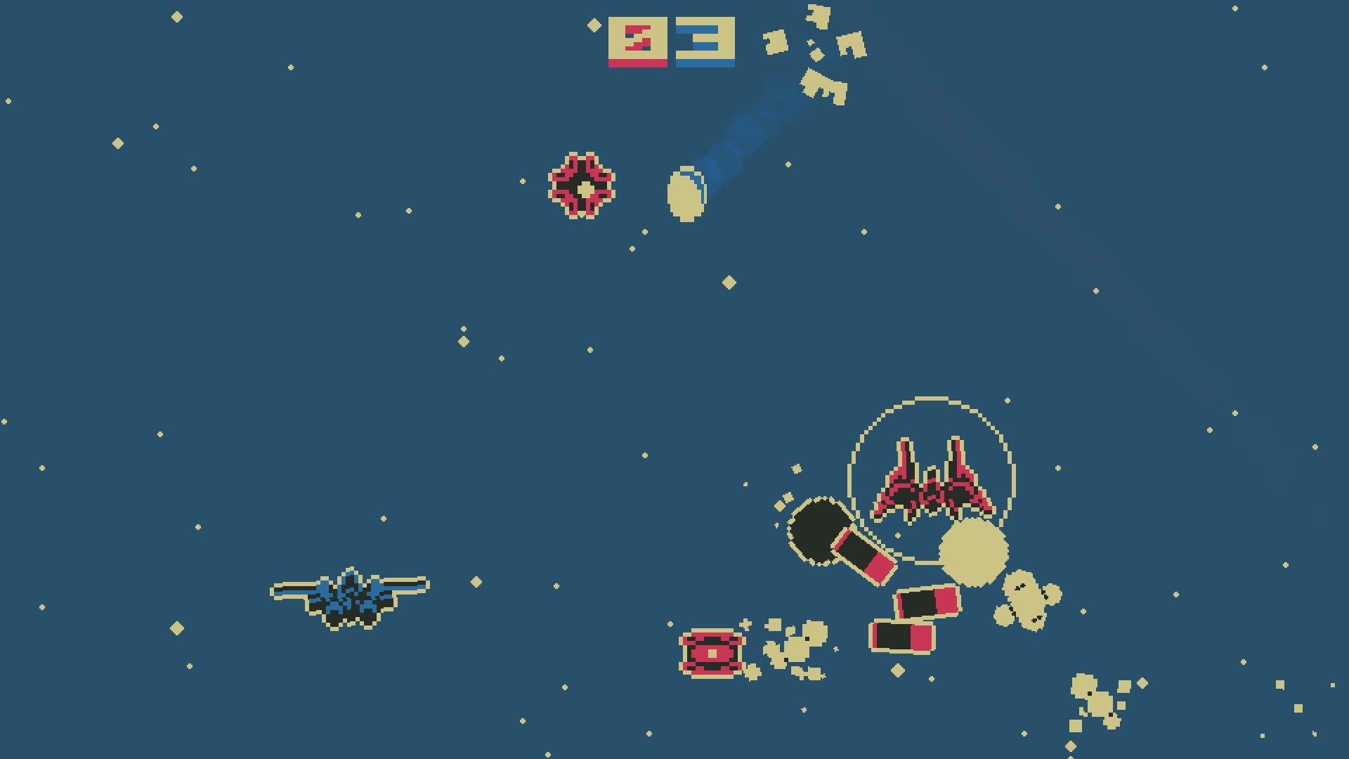 Скриншот: One Ship Two Ship Redshift Blueshift