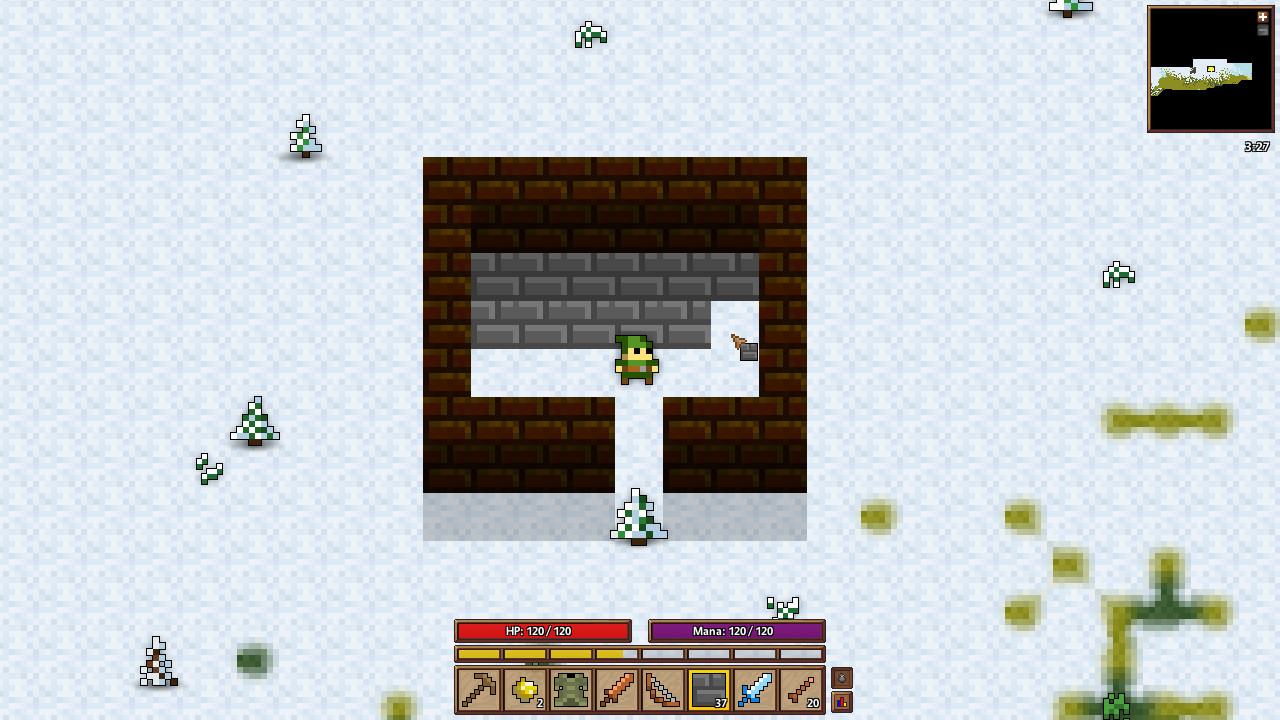 Скриншот: Squarelands