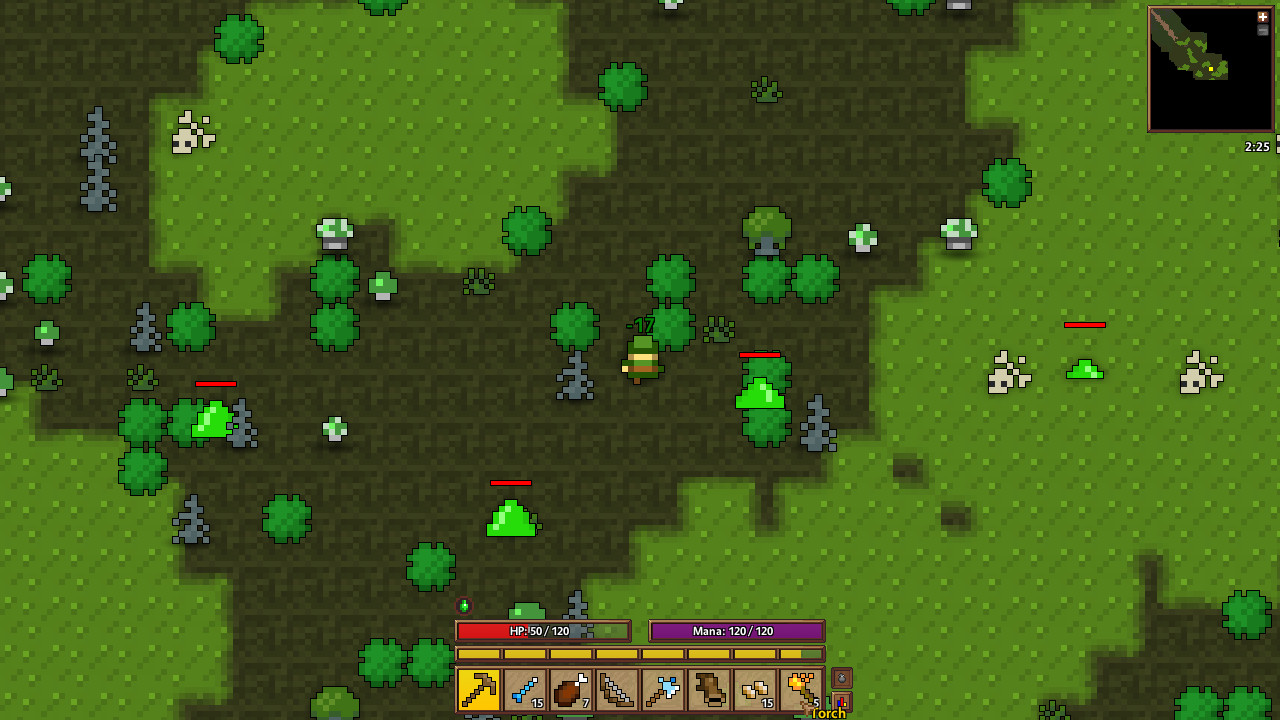 Скриншот: Squarelands