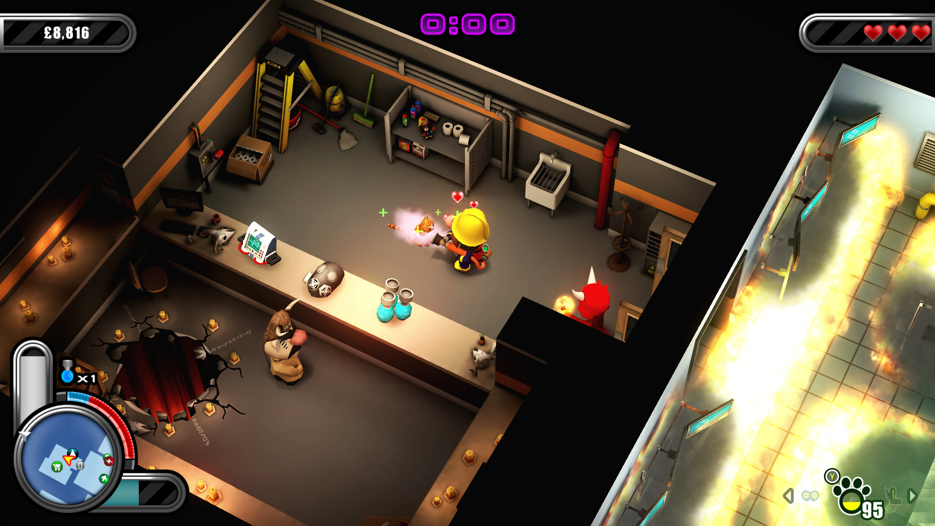 Скриншот: Flame Over