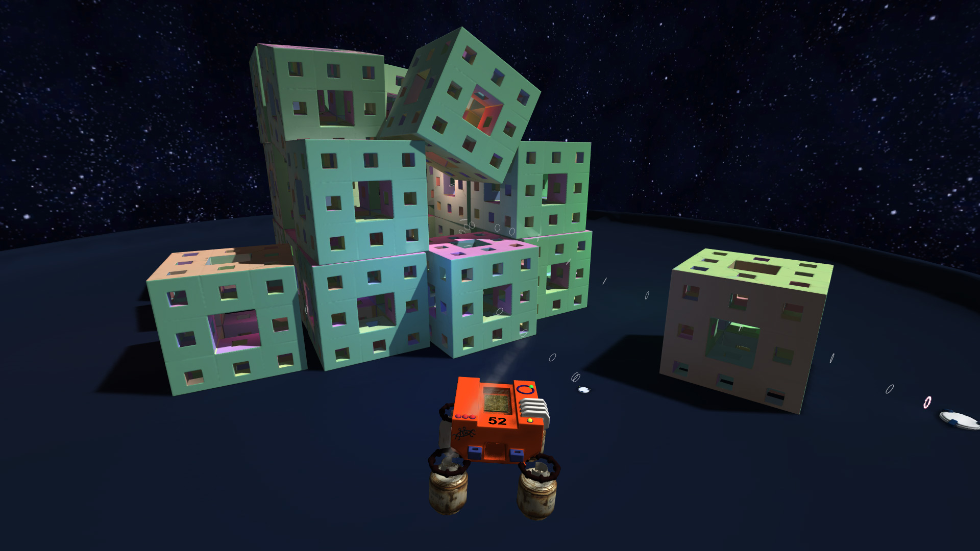 Скриншот: Crashed Lander