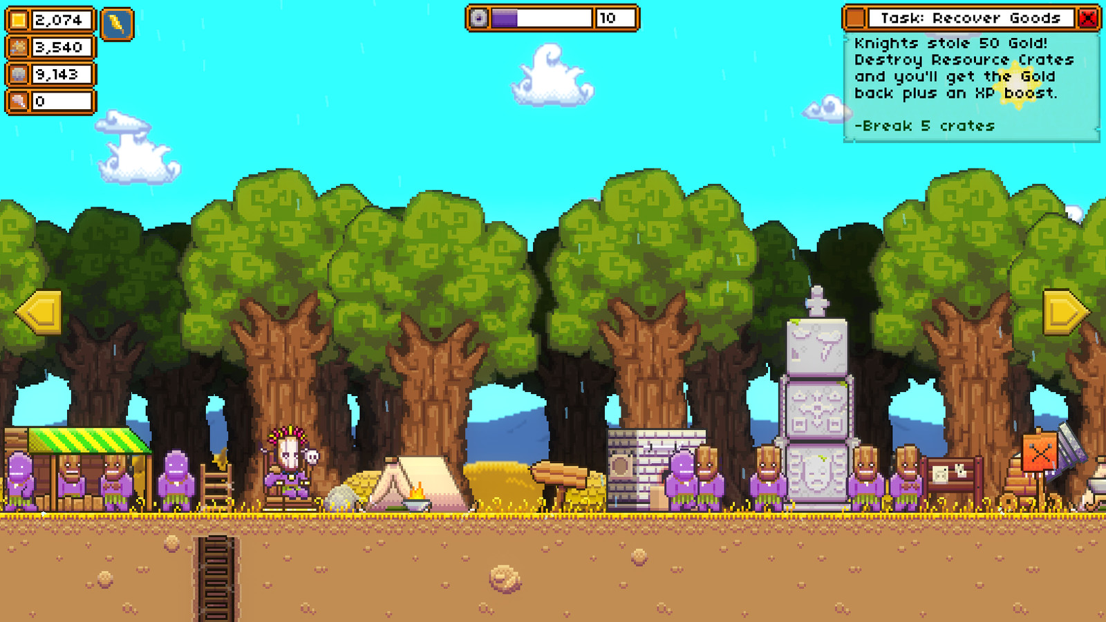 Скриншот: Blasted Fortress