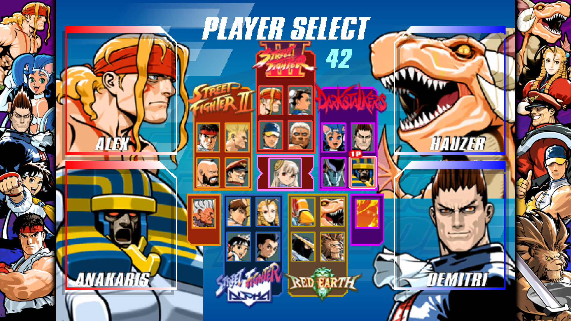 Скриншот: Capcom Fighting Collection 2