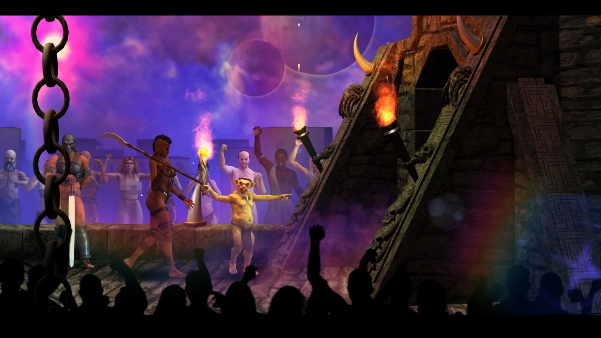 Скриншот: ARENA an Age of Barbarians story