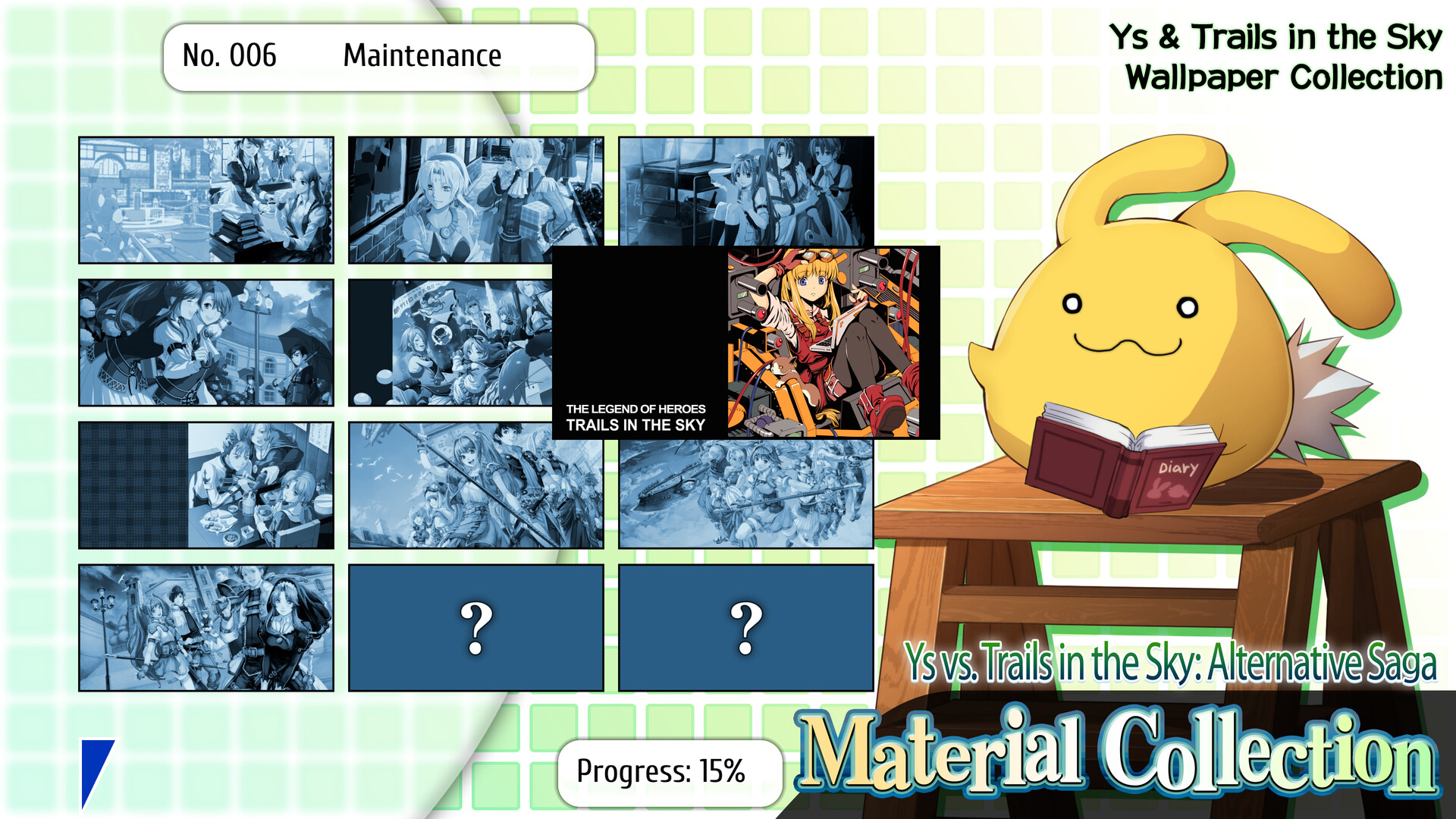 Скриншот: Ys vs. Trails in the Sky: Alternative Saga