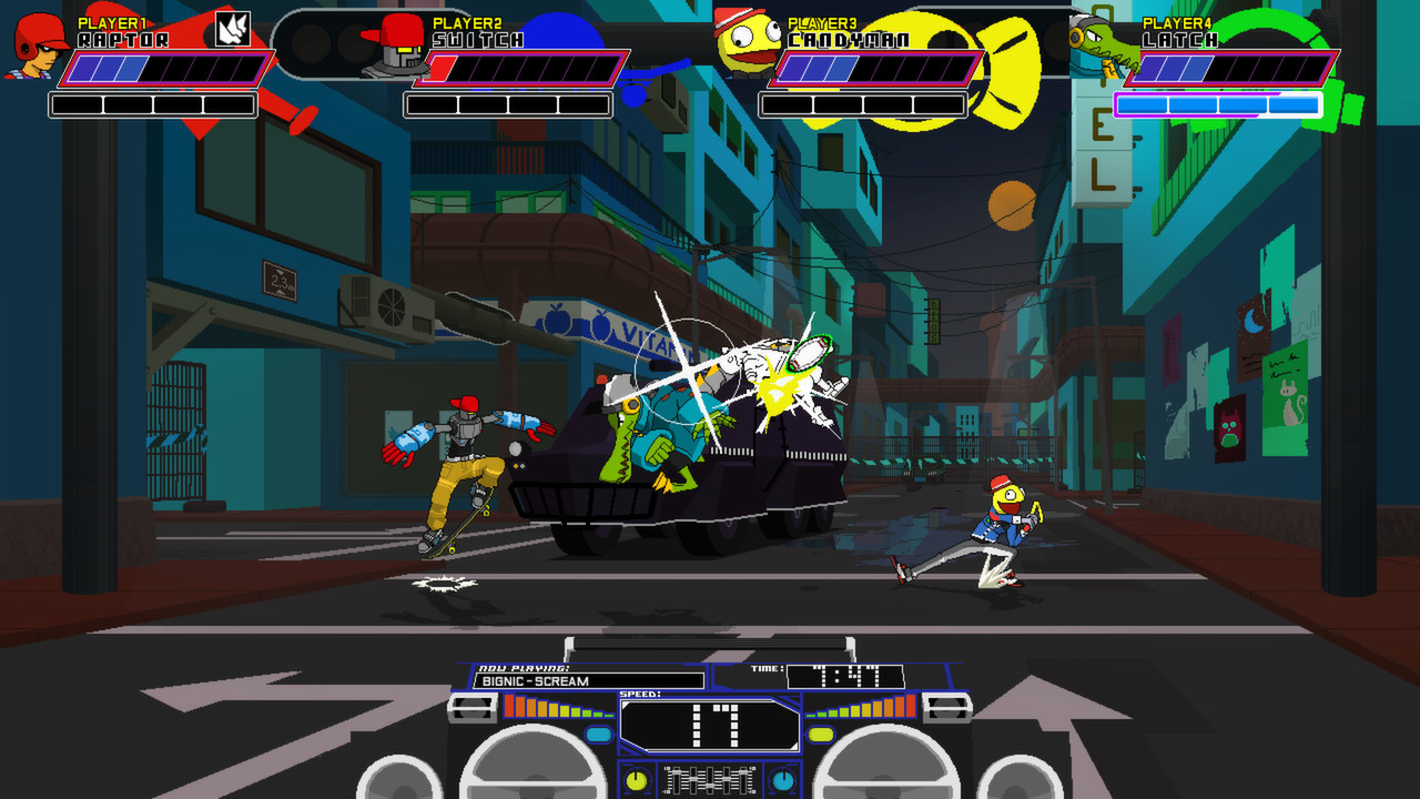 Скриншот: Lethal League