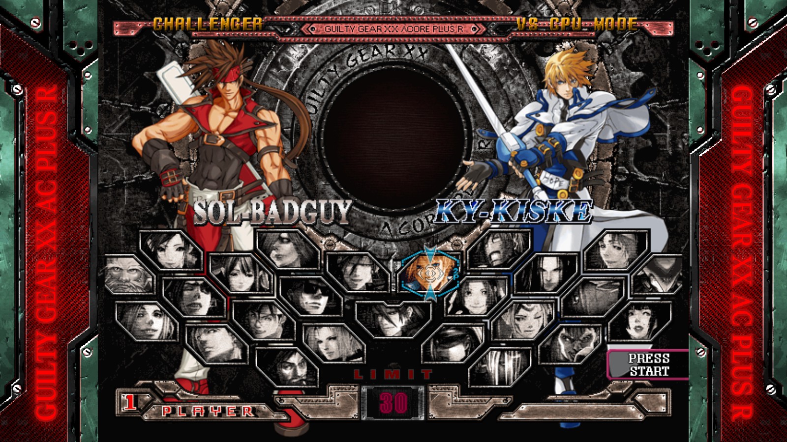Скриншот: GUILTY GEAR XX ACCENT CORE PLUS R
