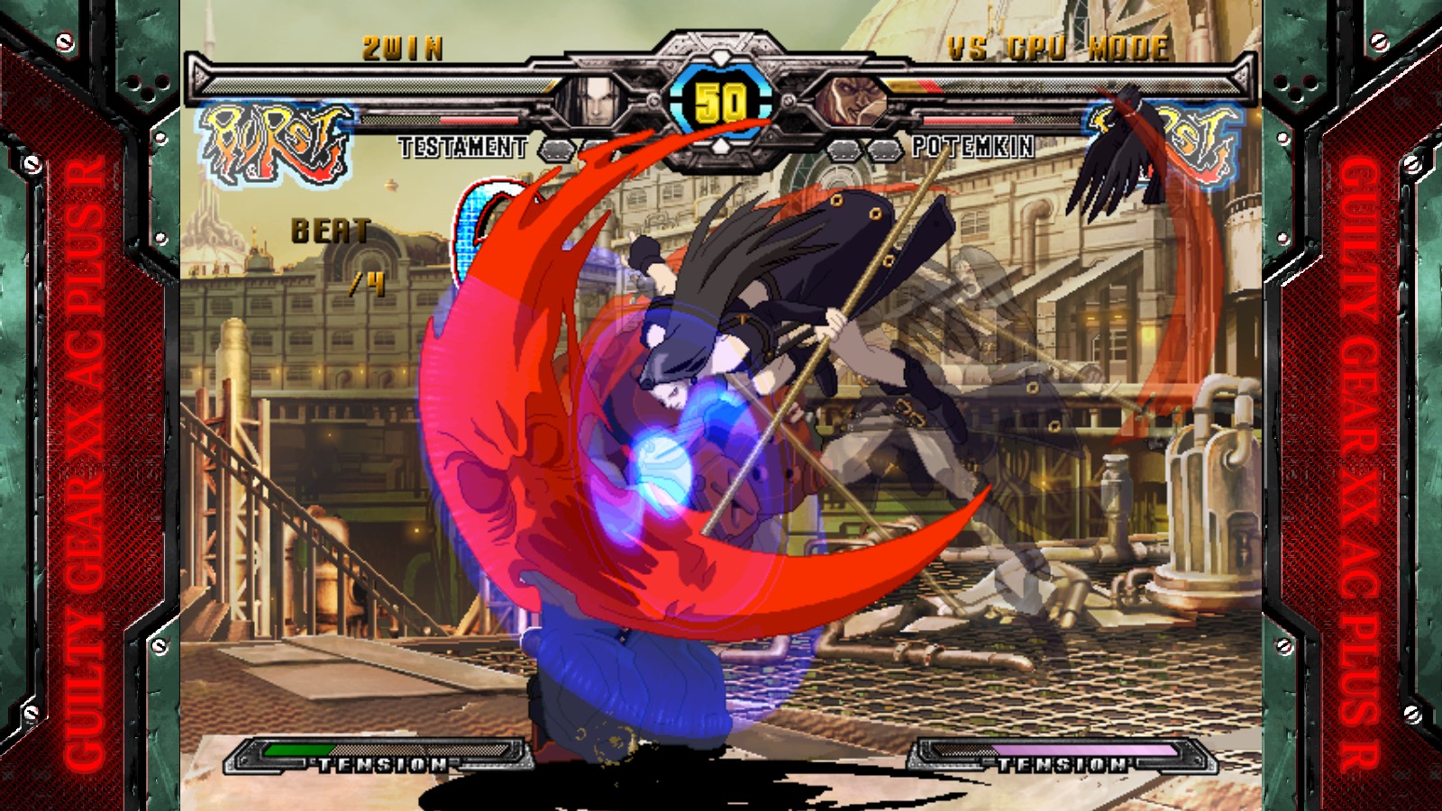 Скриншот: GUILTY GEAR XX ACCENT CORE PLUS R