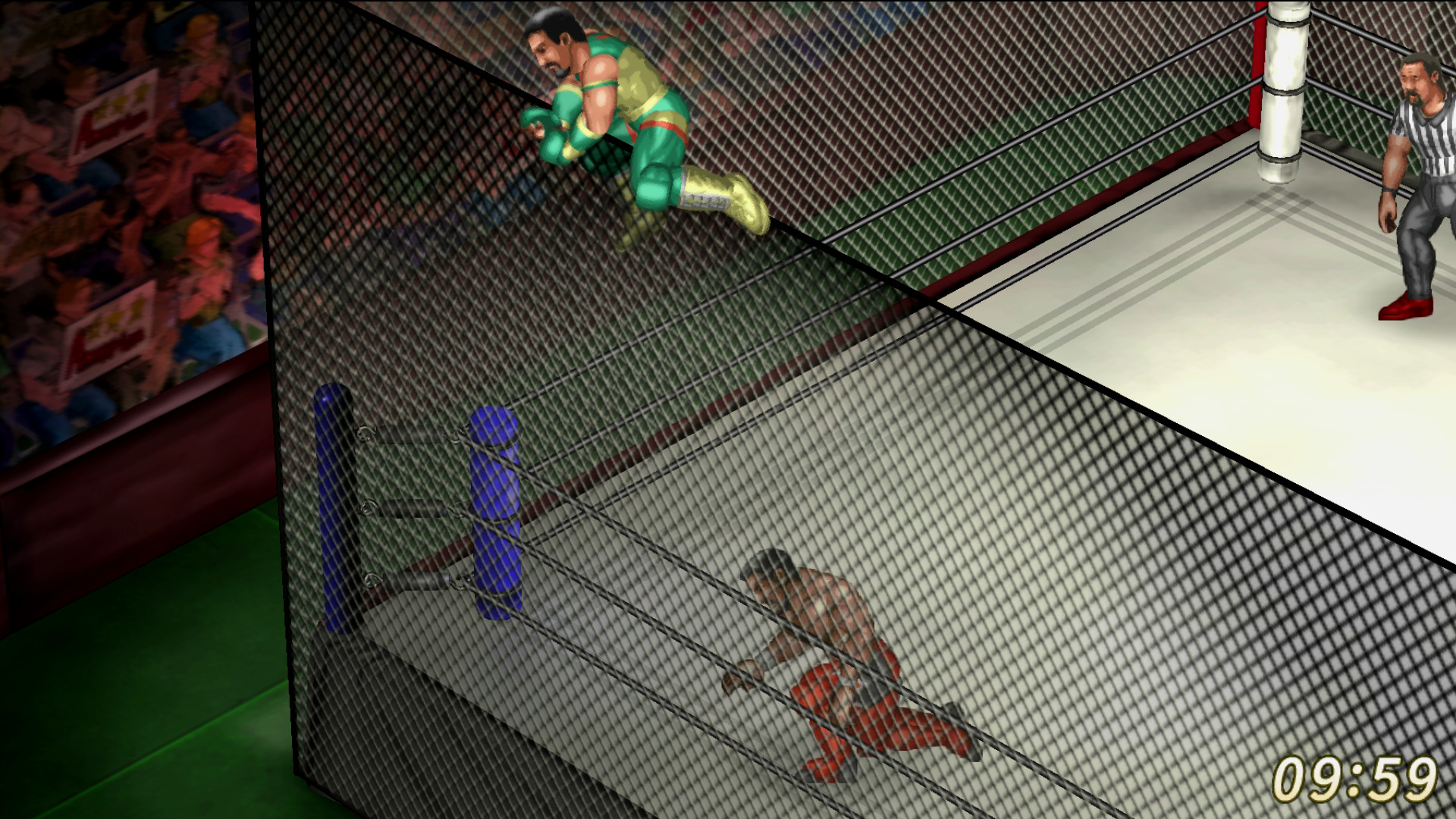 Скриншот: Fire Pro Wrestling World