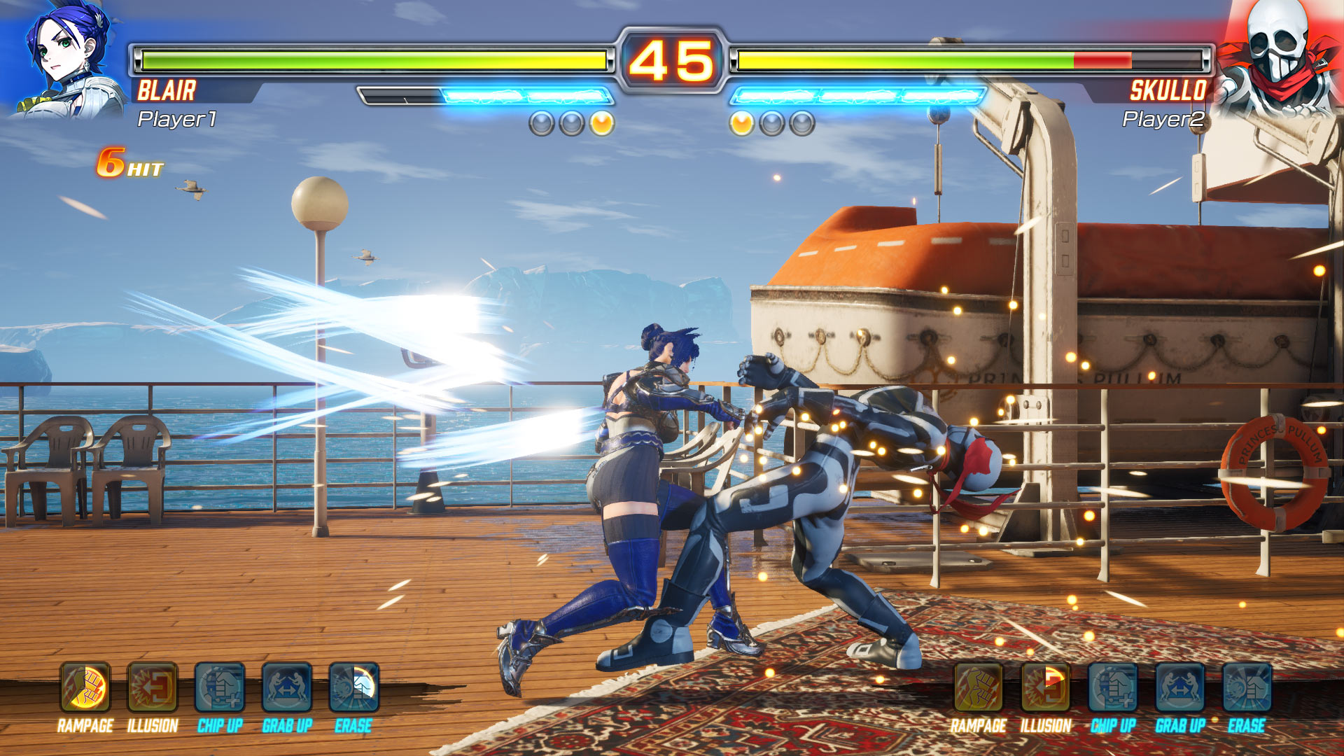 Скриншот: FIGHTING EX LAYER