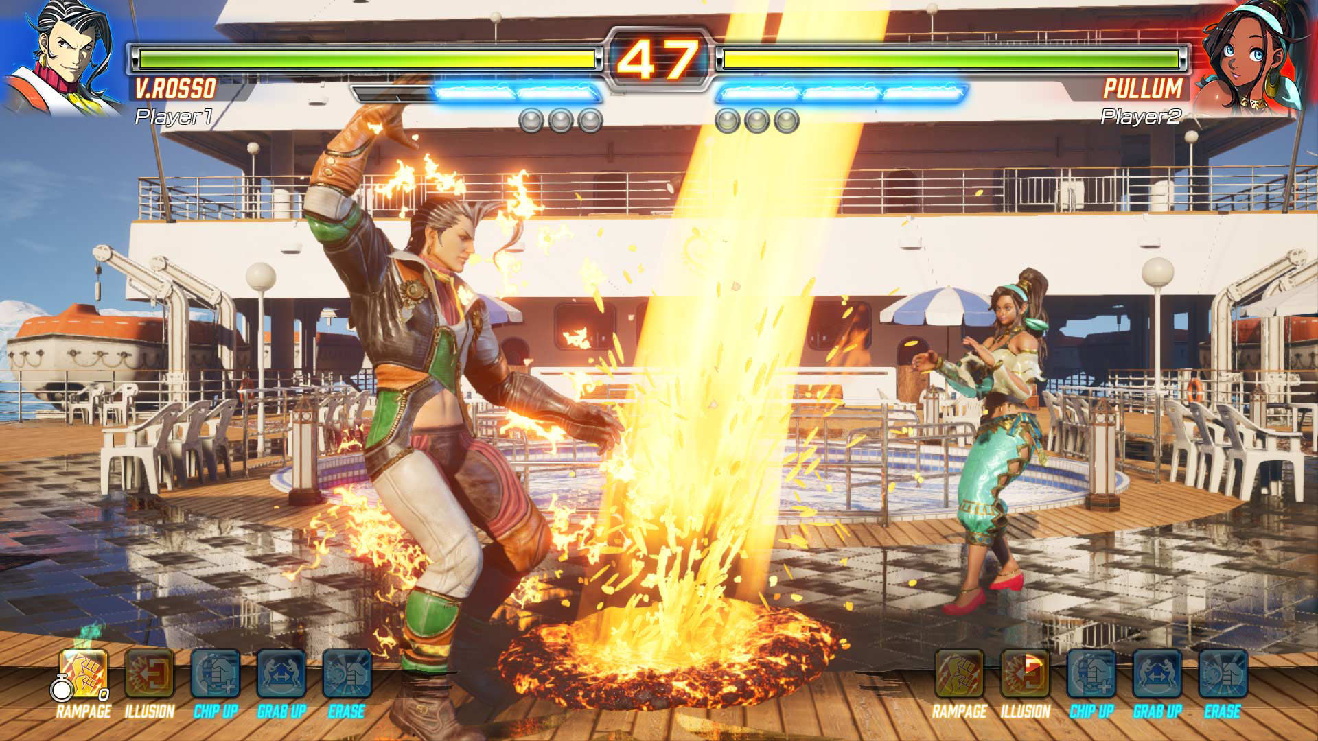 Скриншот: FIGHTING EX LAYER