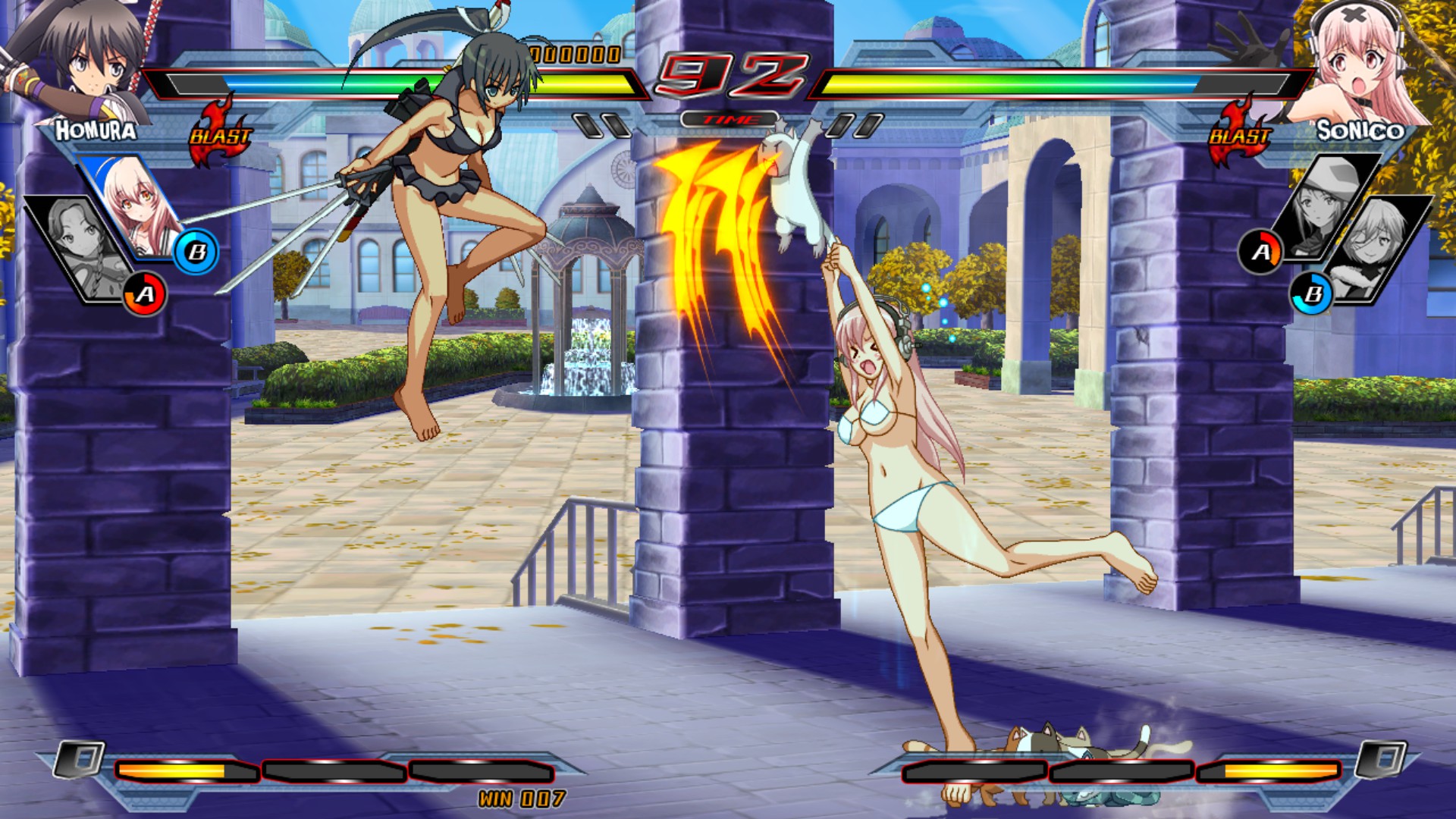 Скриншот 11: Nitroplus Blasterz: Heroines Infinite Duel