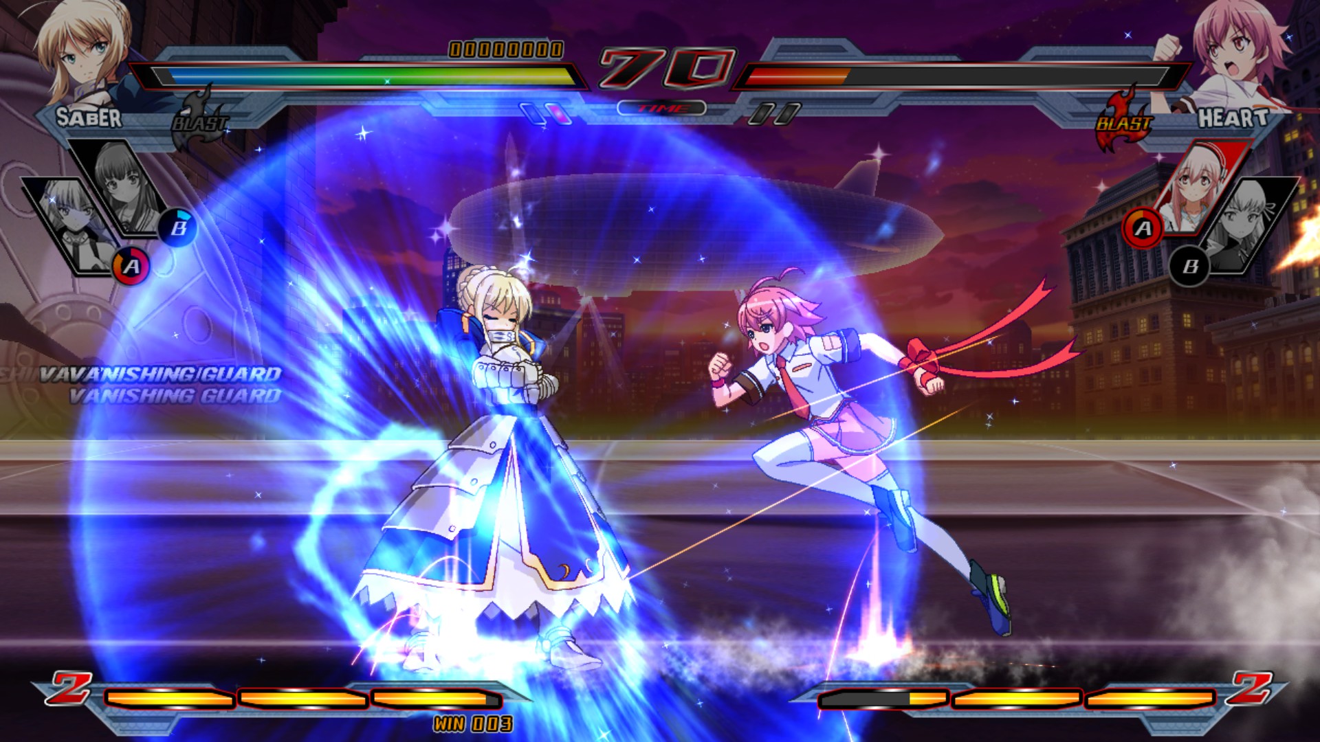 Скриншот 15: Nitroplus Blasterz: Heroines Infinite Duel