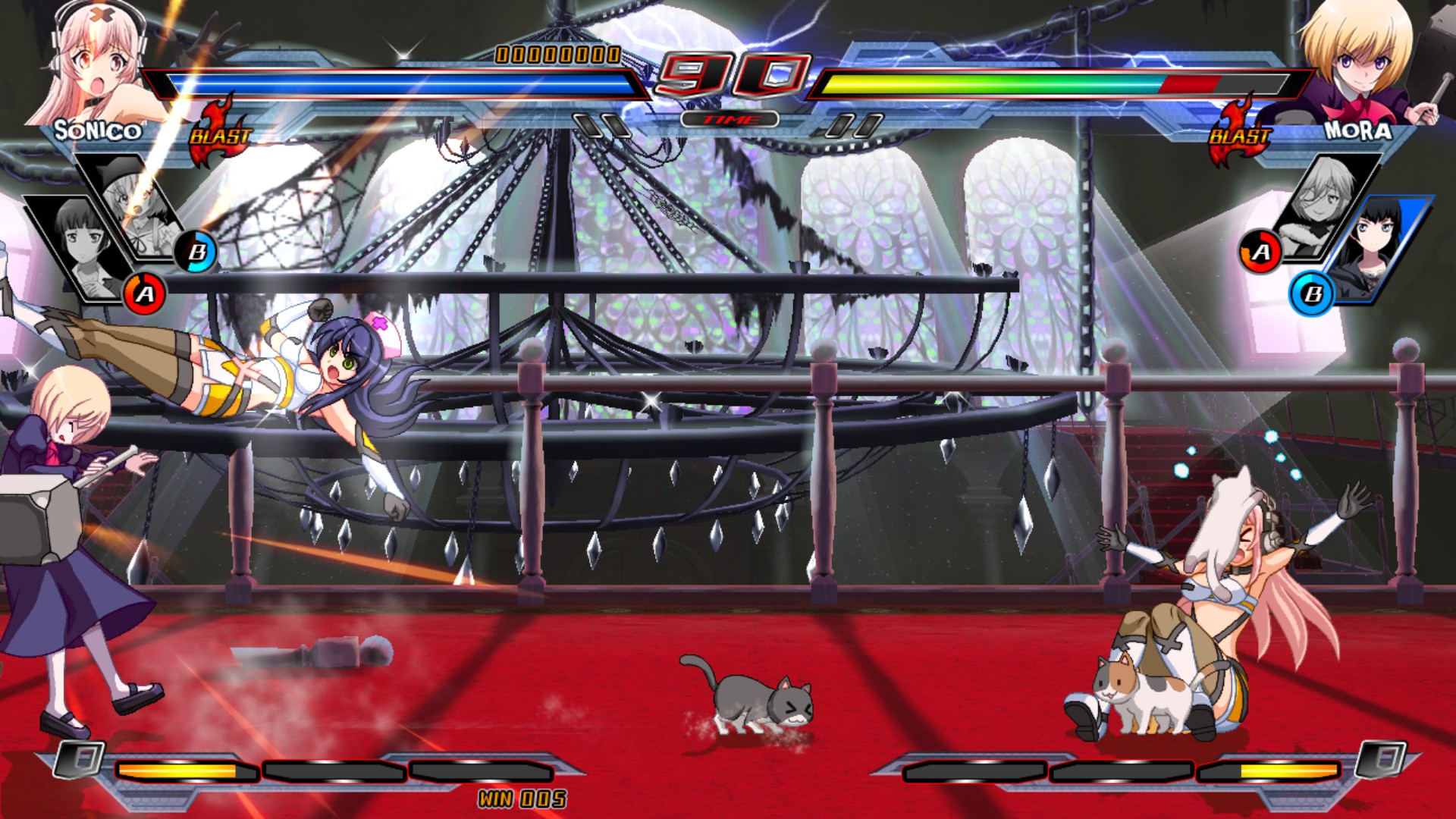 Скриншот 17: Nitroplus Blasterz: Heroines Infinite Duel