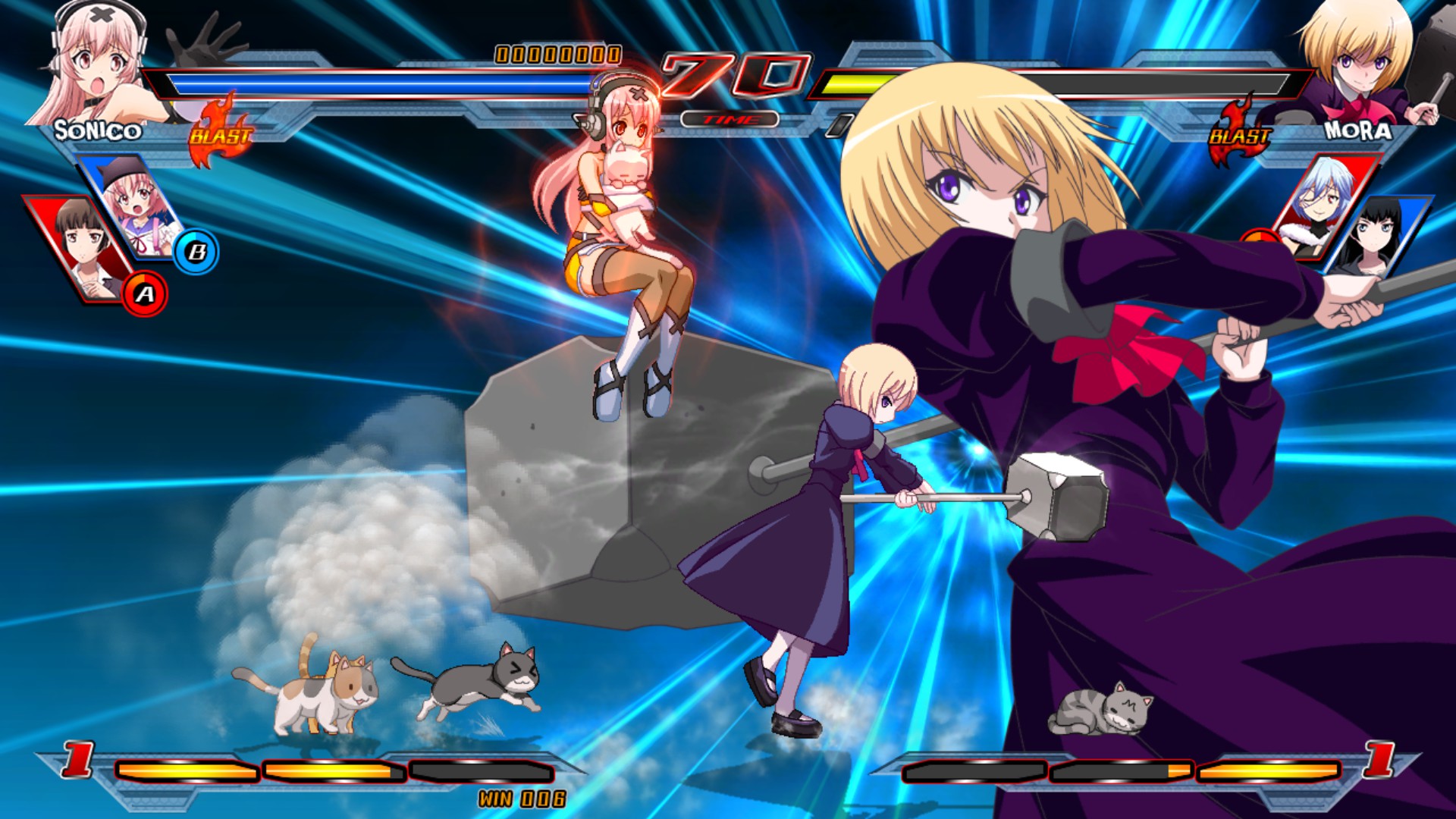 Скриншот 8: Nitroplus Blasterz: Heroines Infinite Duel