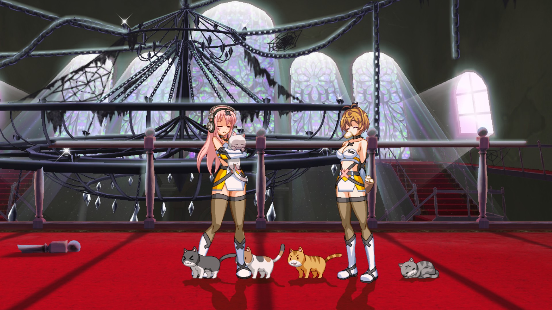 Скриншот 9: Nitroplus Blasterz: Heroines Infinite Duel