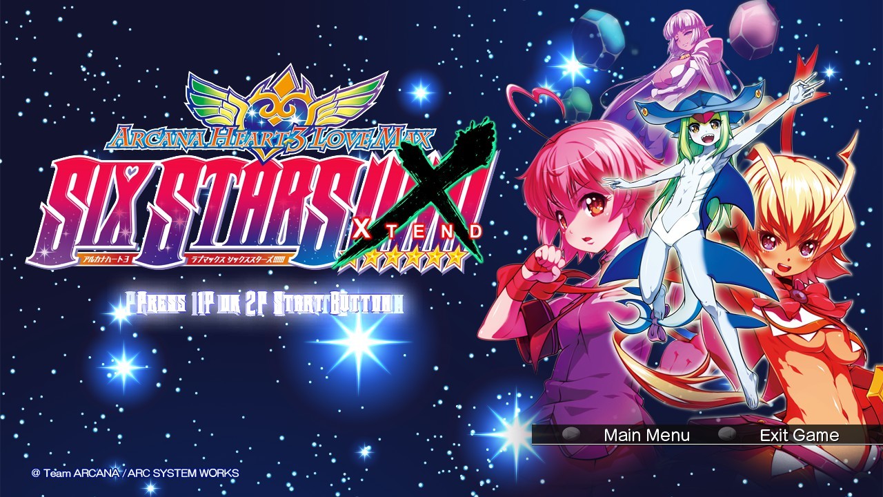 Скриншот: Arcana Heart 3 LOVEMAX SIXSTARS!!!!!! XTEND