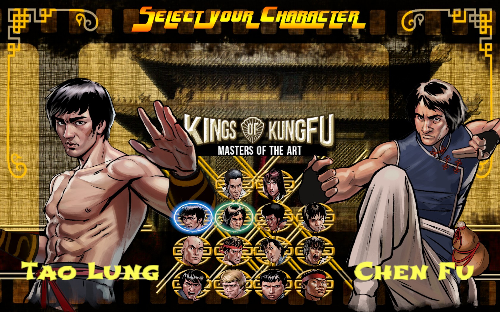 Скриншот: Kings of Kung Fu