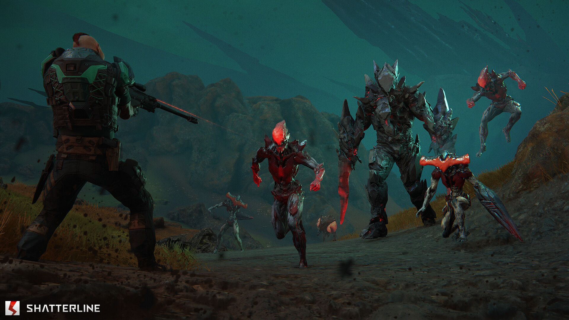 Скриншот: Shatterline