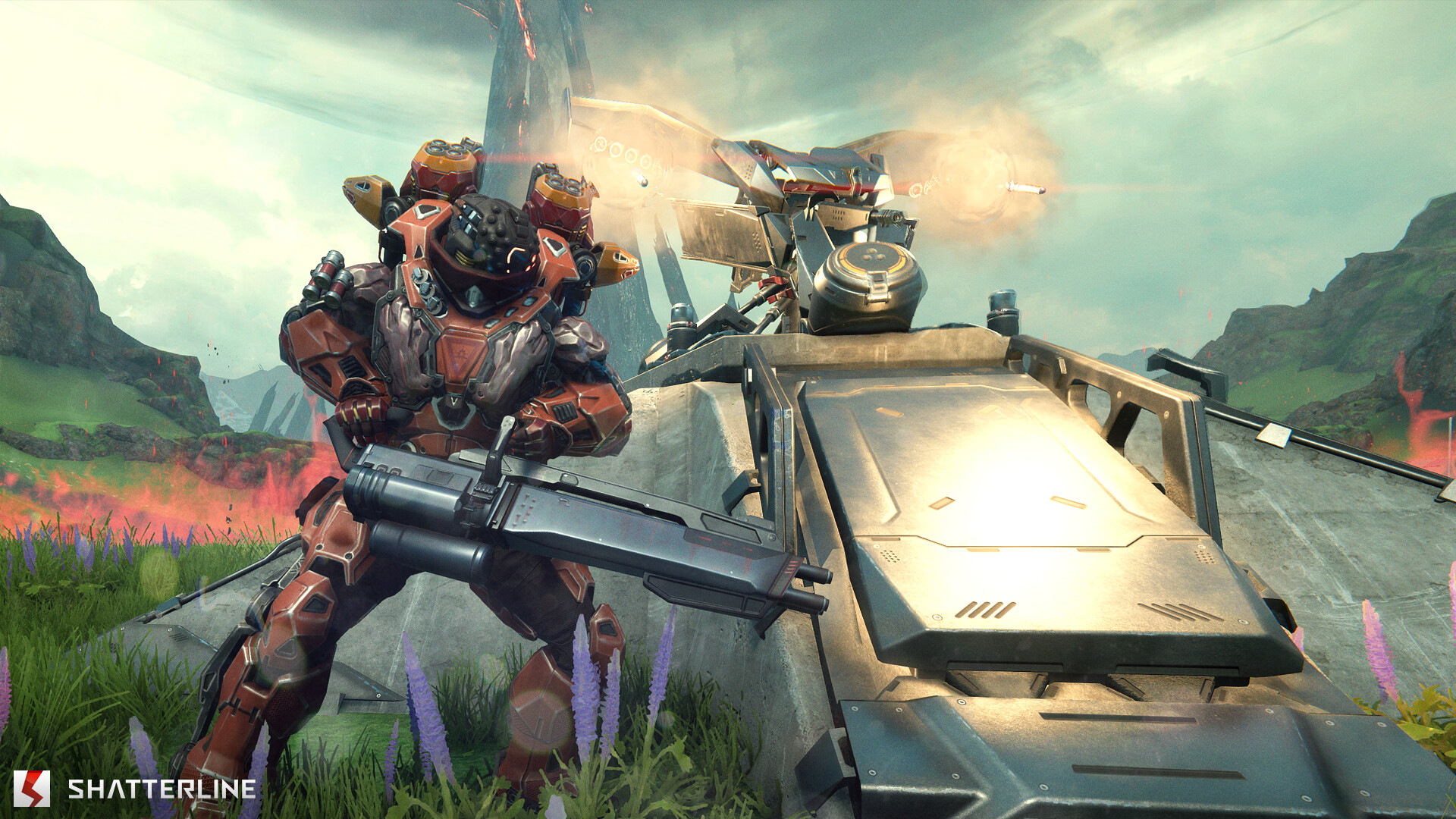 Скриншот: Shatterline