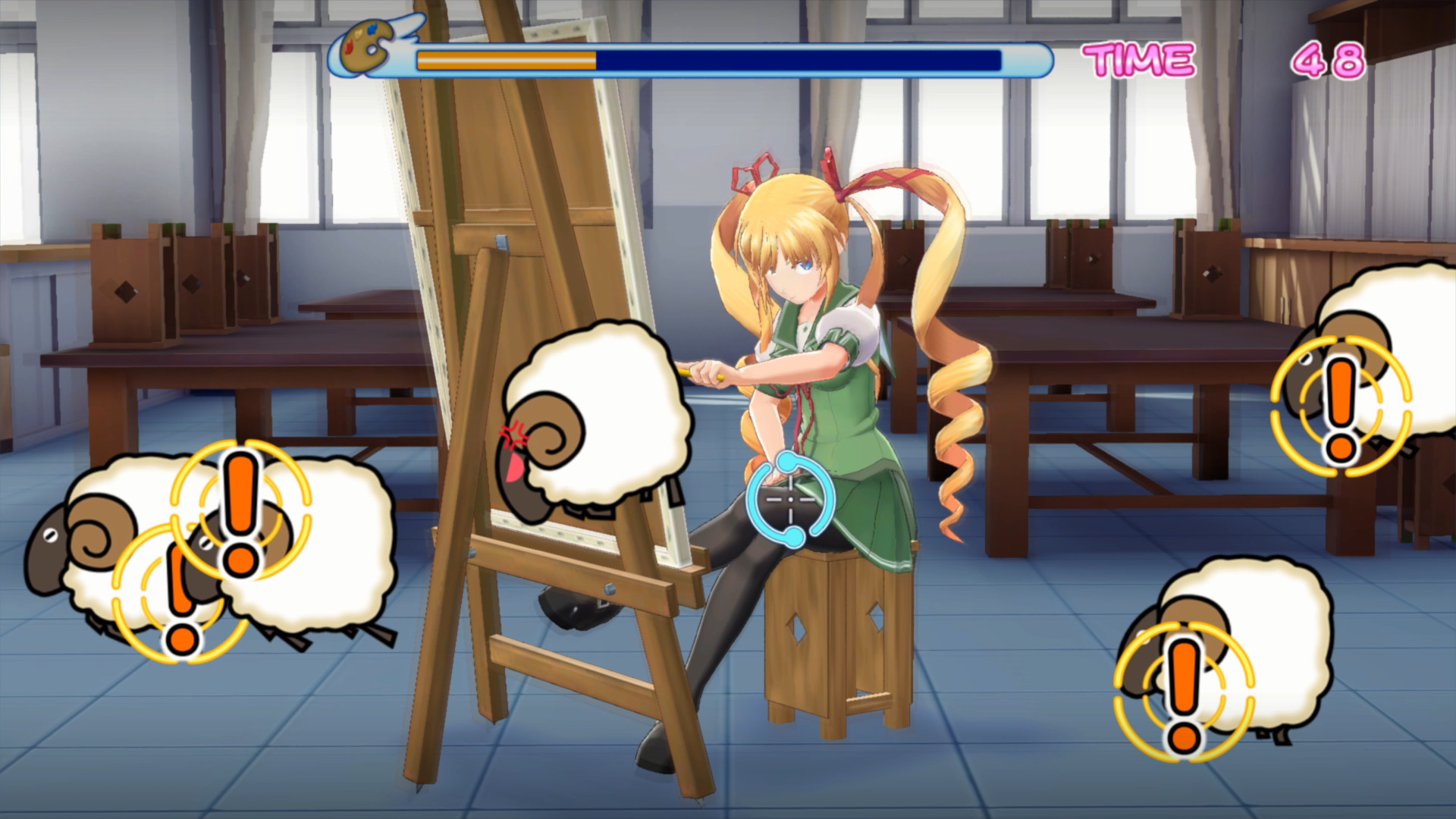 Скриншот: Gal*Gun Returns