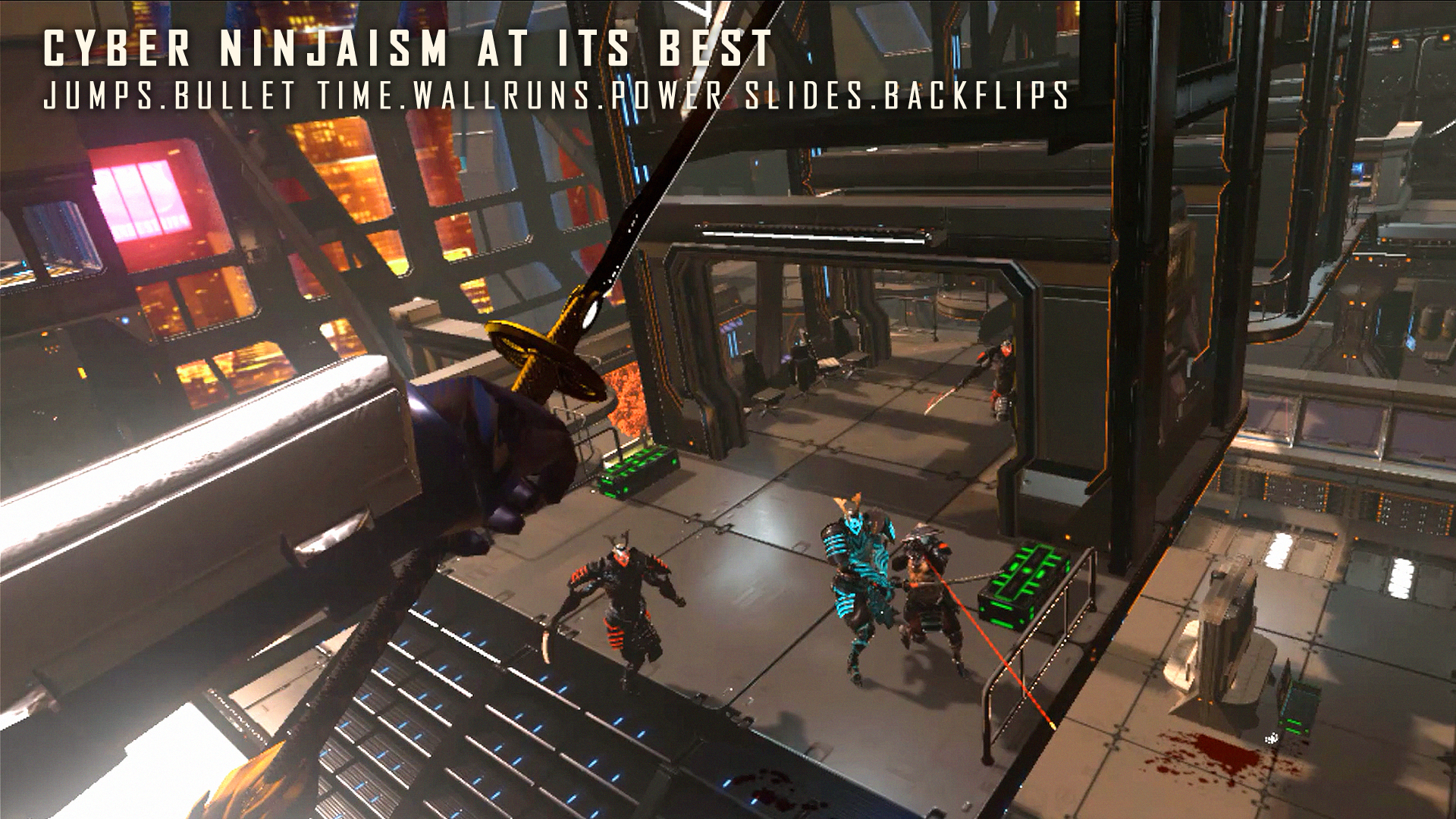 Скриншот: Sairento VR