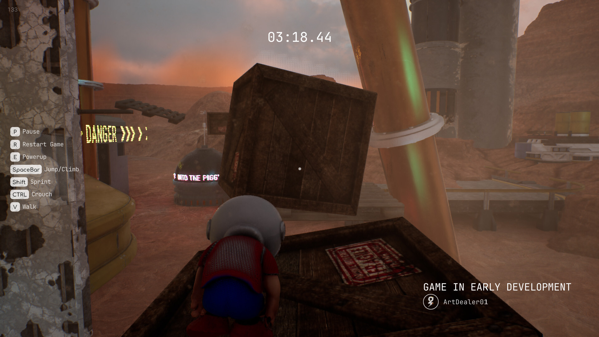 Скриншот: The Climb