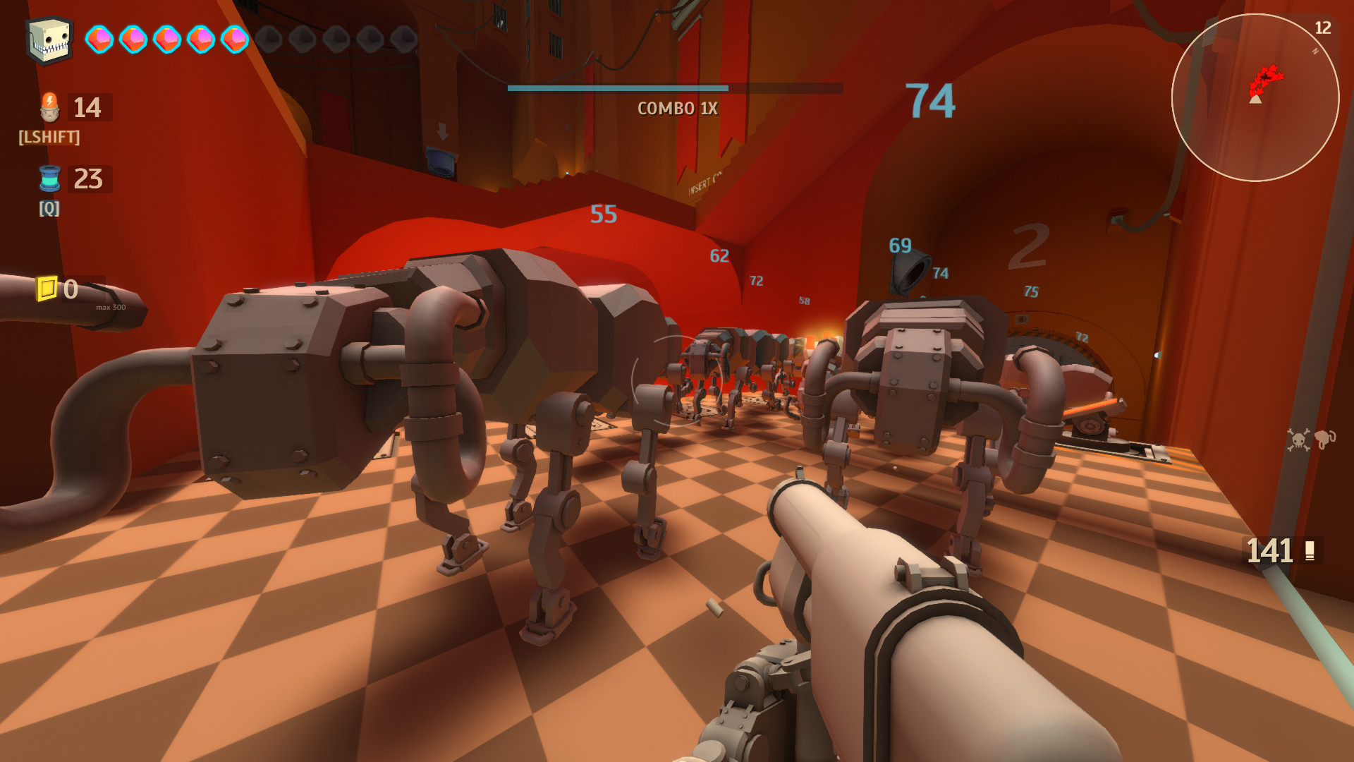 Скриншот: ARMORED HEAD