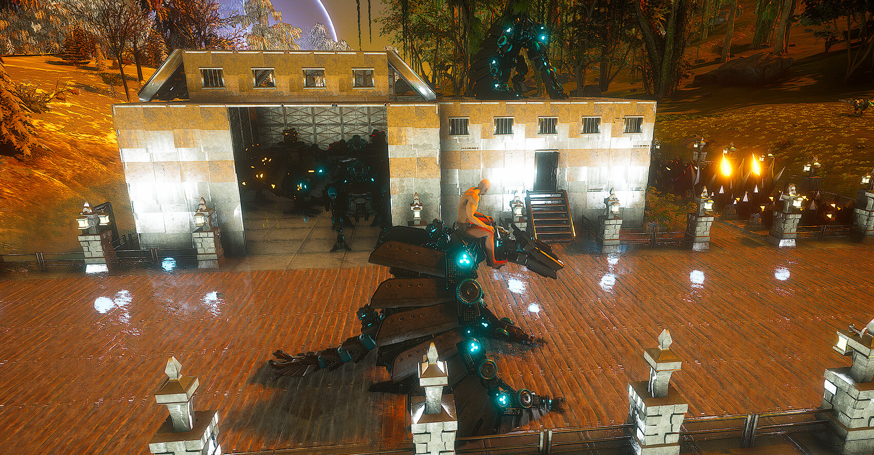 Скриншот 12: Karagon (Survival Robot Riding FPS)