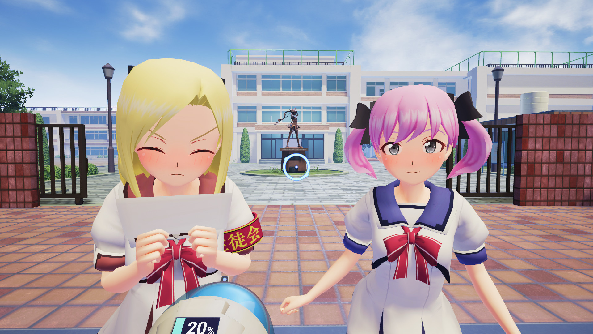 Скриншот: Gal*Gun VR