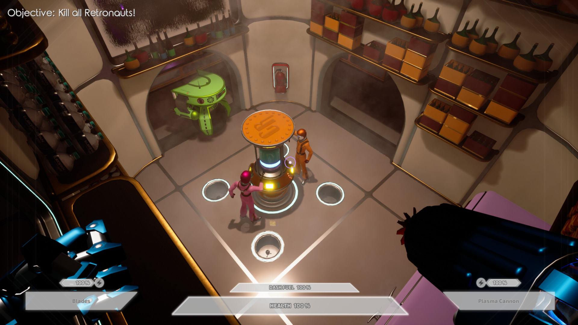 Скриншот: Retro Rockets