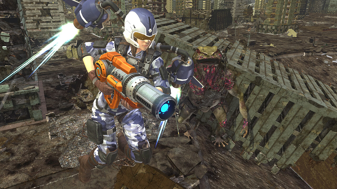 Скриншот: EARTH DEFENSE FORCE 6