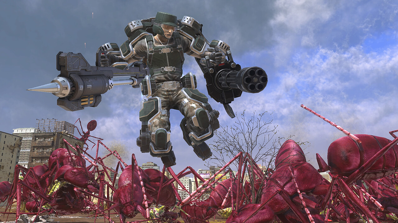 Скриншот: EARTH DEFENSE FORCE 6
