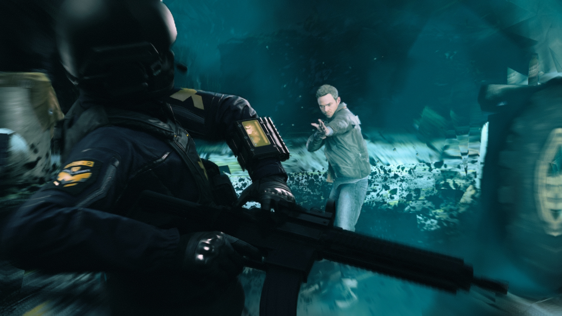 Скриншот: Quantum Break