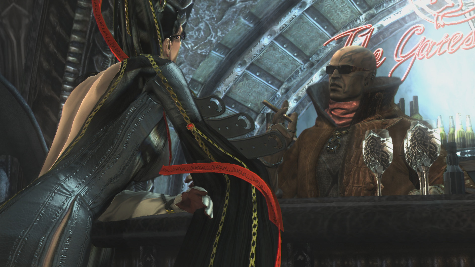 Скриншот: Bayonetta