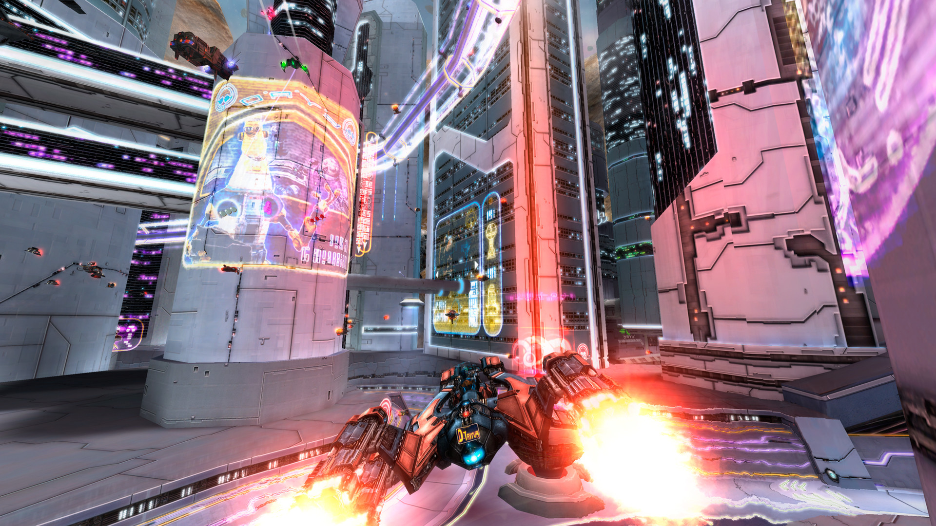 Скриншот: Scrapland Remastered