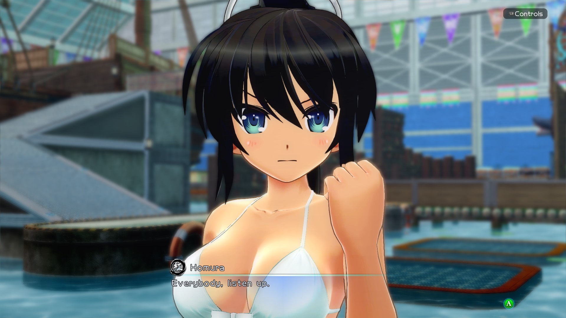 Скриншот: SENRAN KAGURA Peach Beach Splash