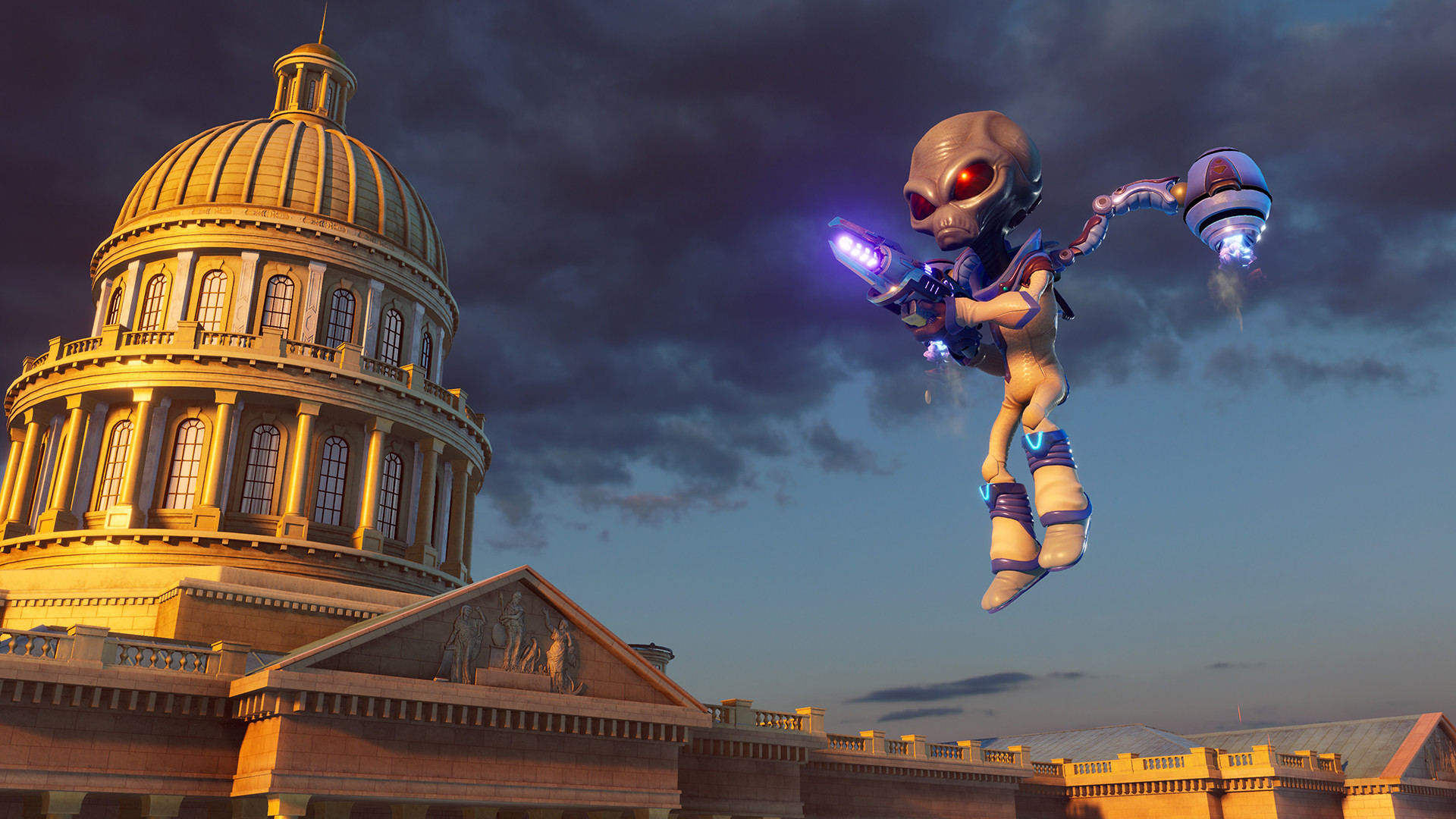 Скриншот: Destroy All Humans!