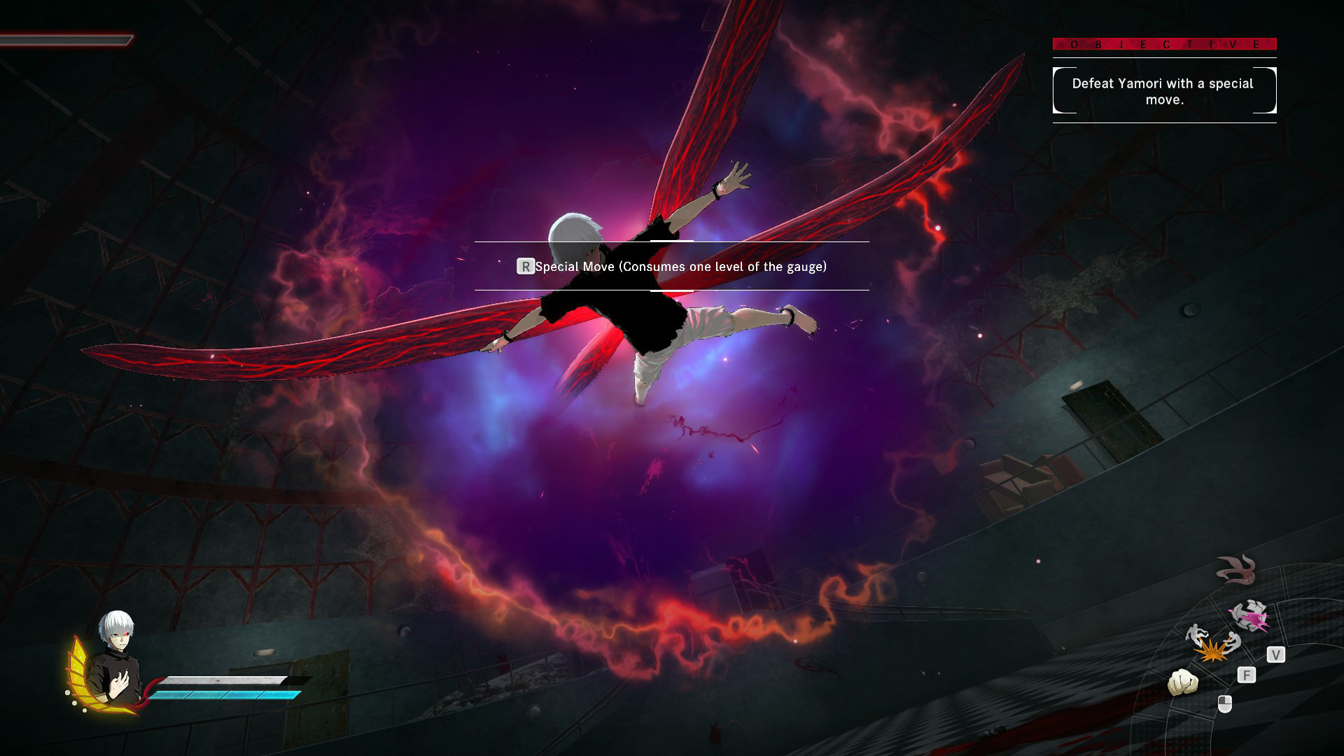 Скриншот: TOKYO GHOUL:re [CALL to EXIST]