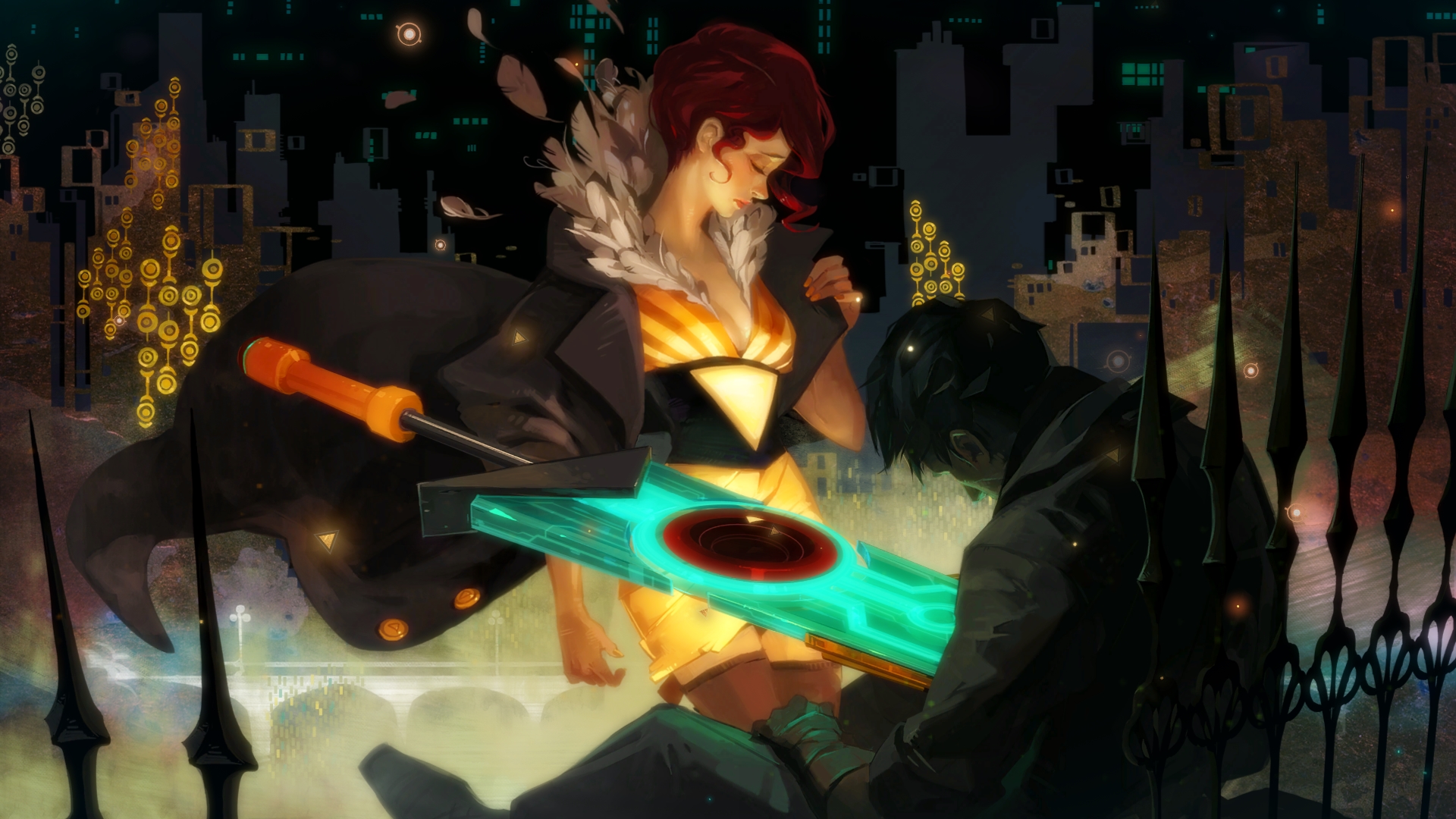 Скриншот: Transistor