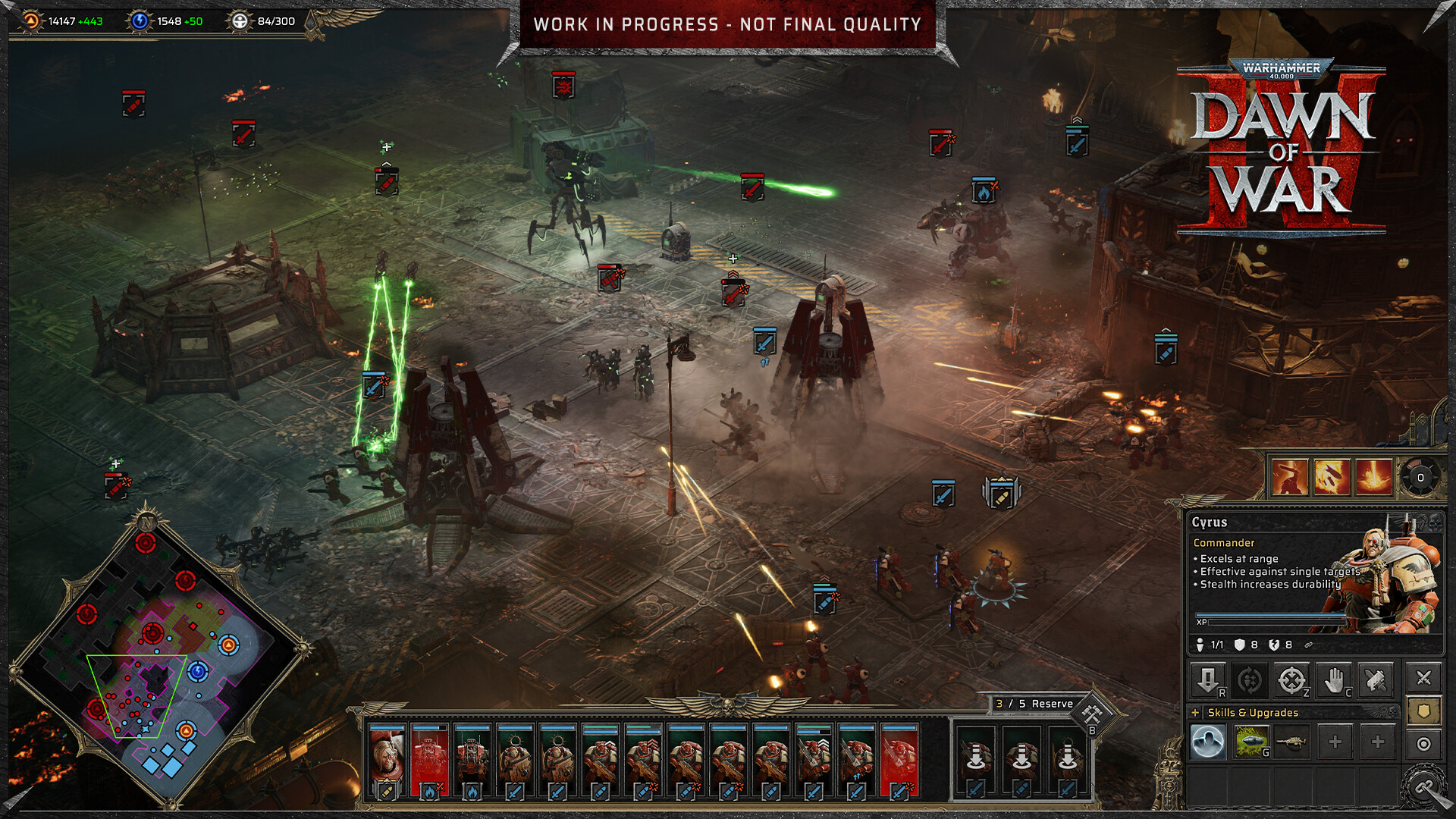 Скриншот: Warhammer 40,000: Dawn of War IV