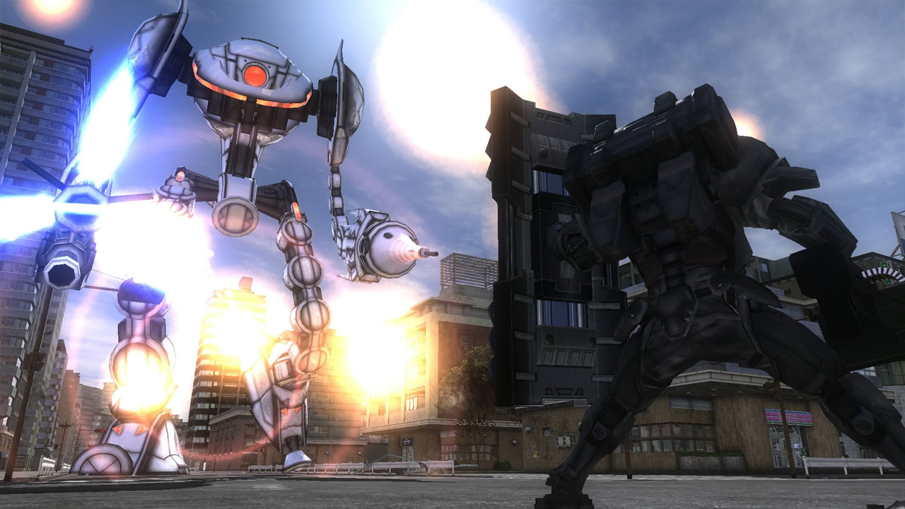 Скриншот: EARTH DEFENSE FORCE 4.1 The Shadow of New Despair