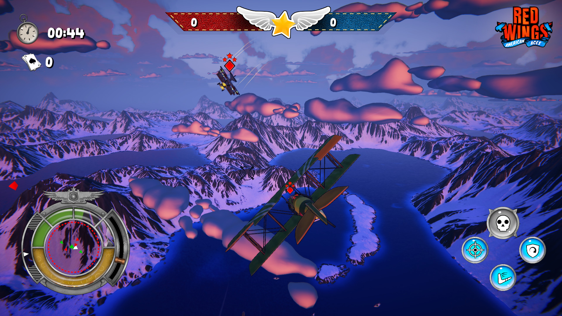 Скриншот: Red Wings: American Aces