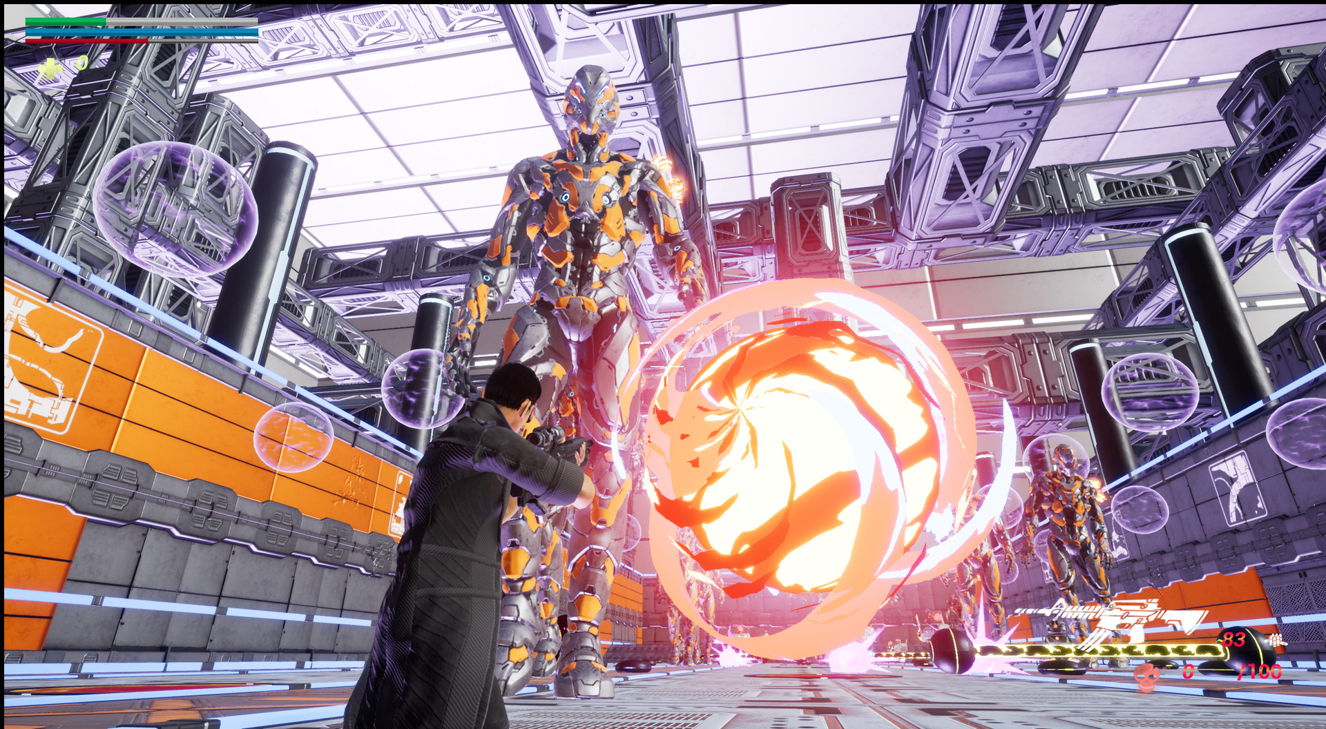 Скриншот: Strike The Striker Z